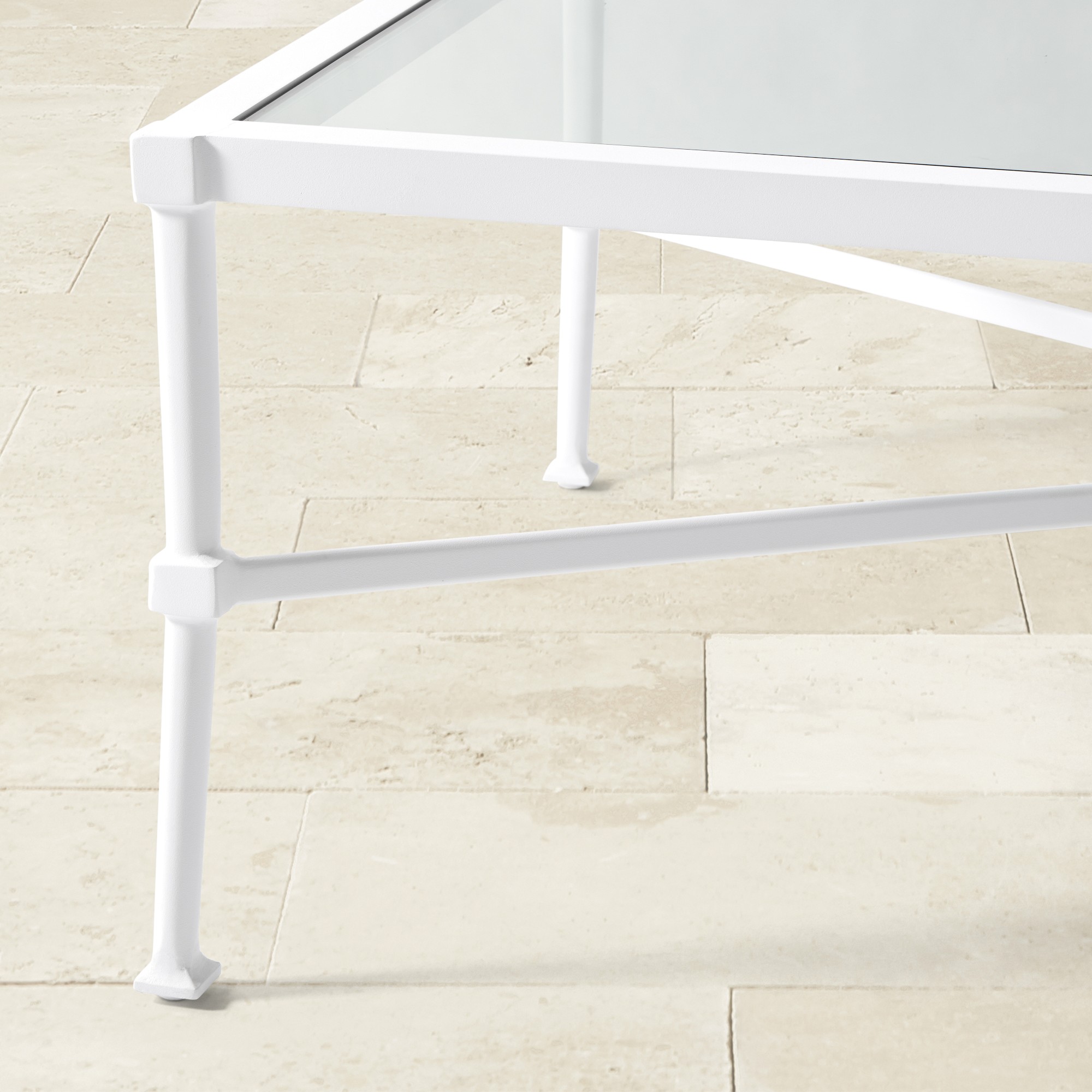 Bridgehampton Outdoor Coffee Table, White (54