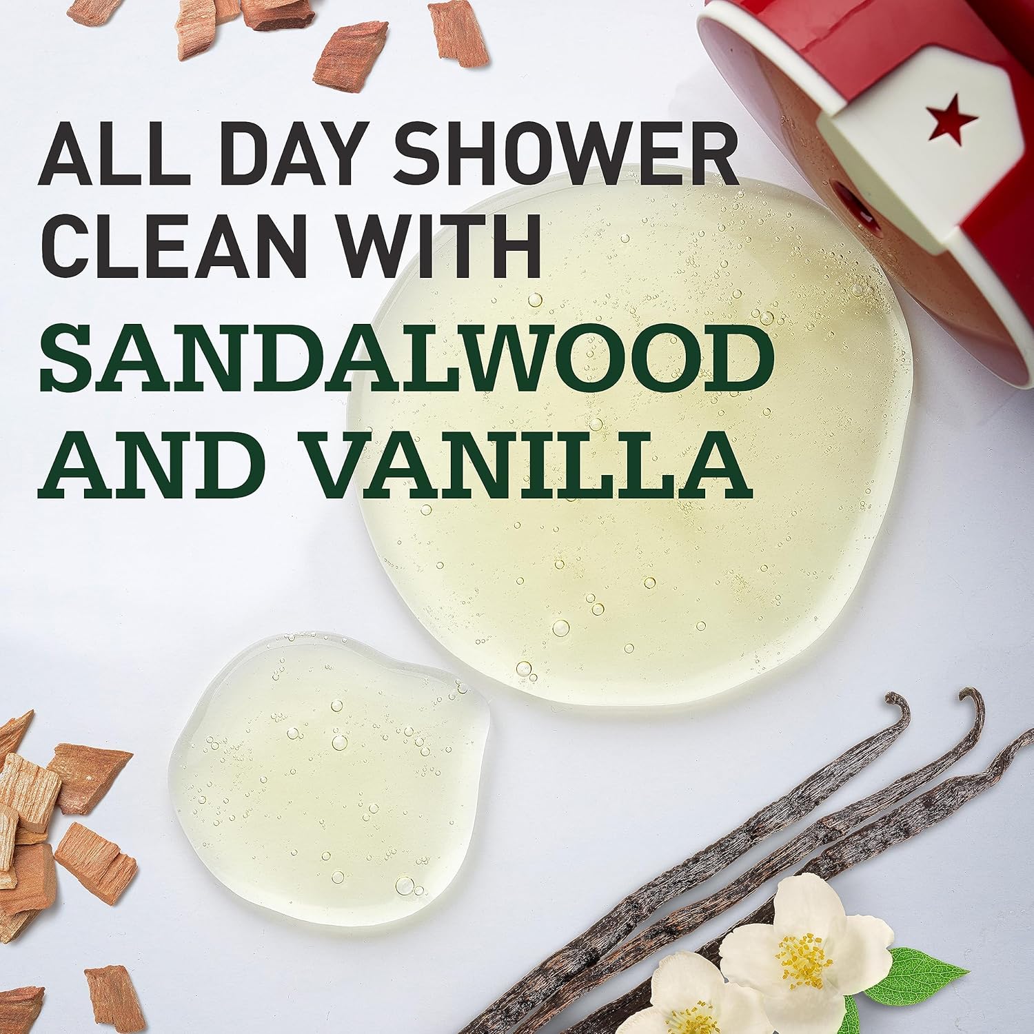 Old Spice Body Wash for Men, 24/7 Shower Fresh with Lasting Scent, Red Collection, Swagger with Cedarwood Scent, 24 fl oz (Pack of 2)