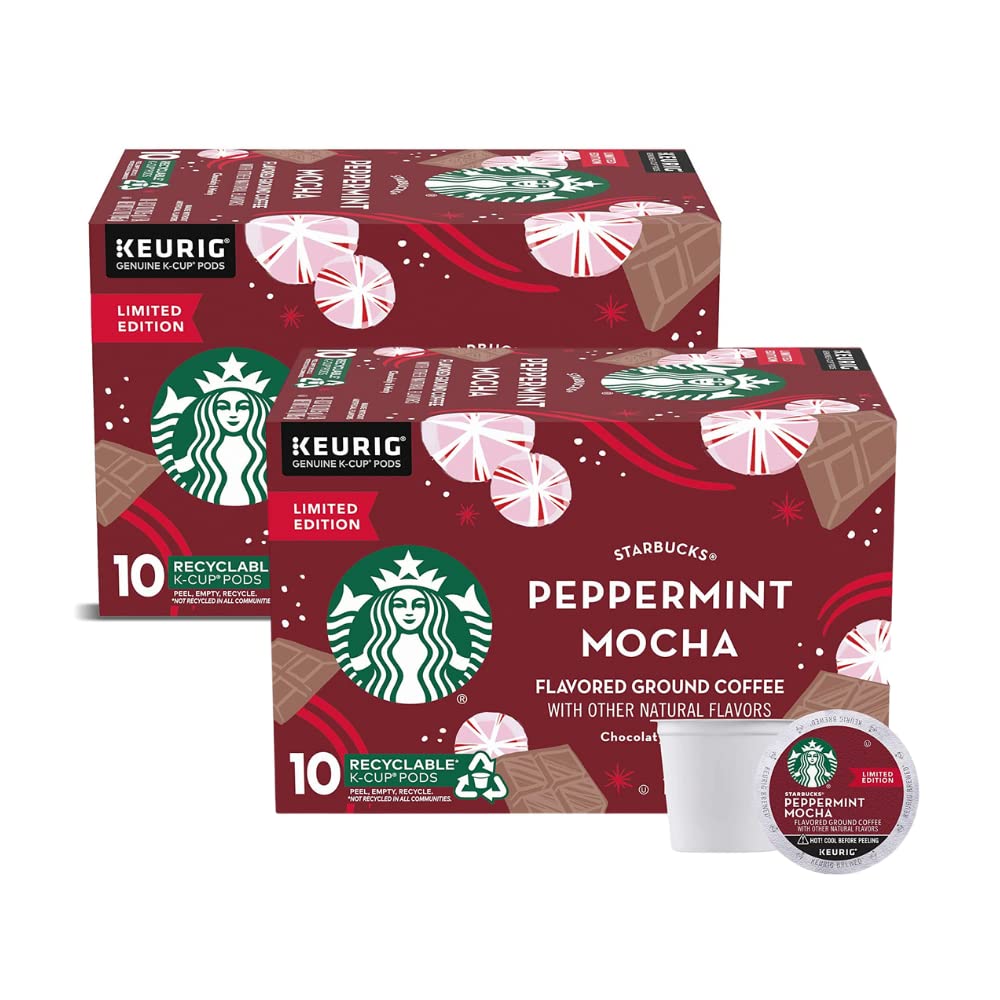 Starbucks K-Cup Coffee Pods, Starbucks Blonde Roast Coffee, Veranda Blend for Keurig Brewers, 100% Arabica, 6 boxes (60 pods total)