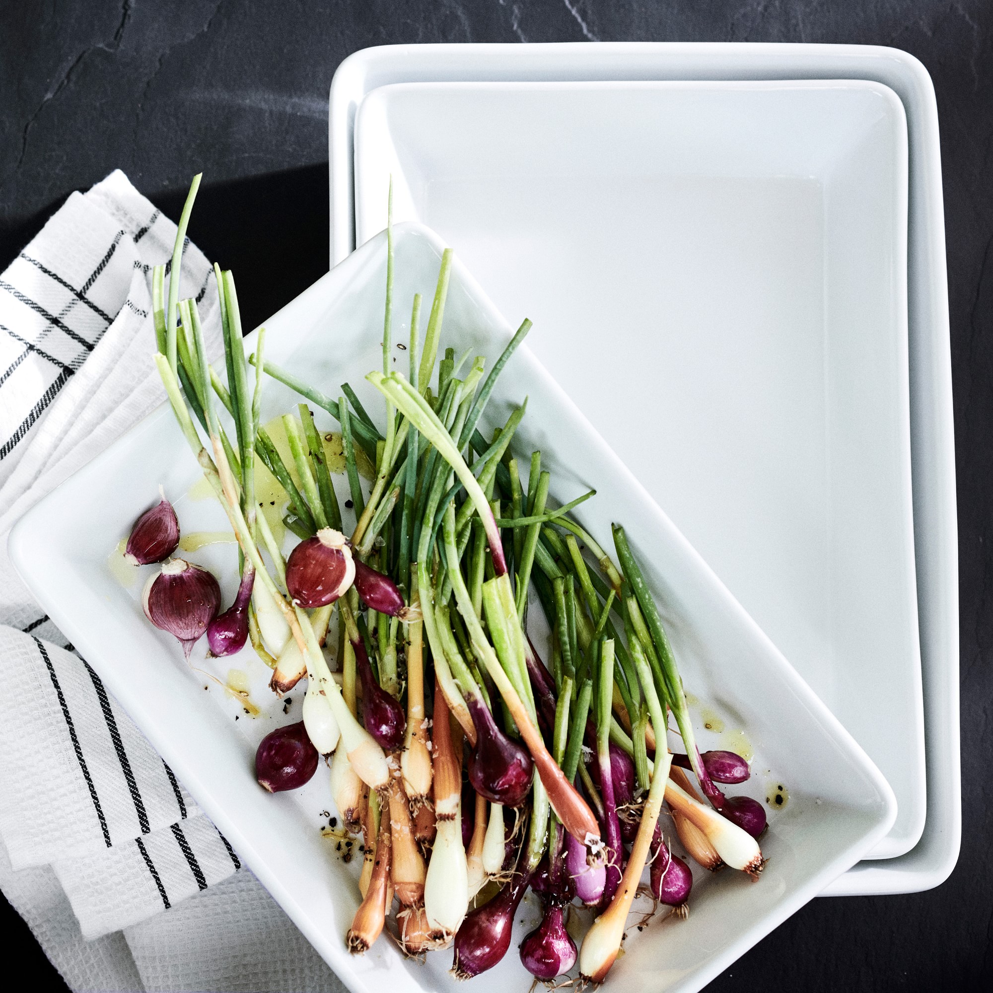 Open Kitchen Oven-to-Table Rectangular Bakers, Set of 3