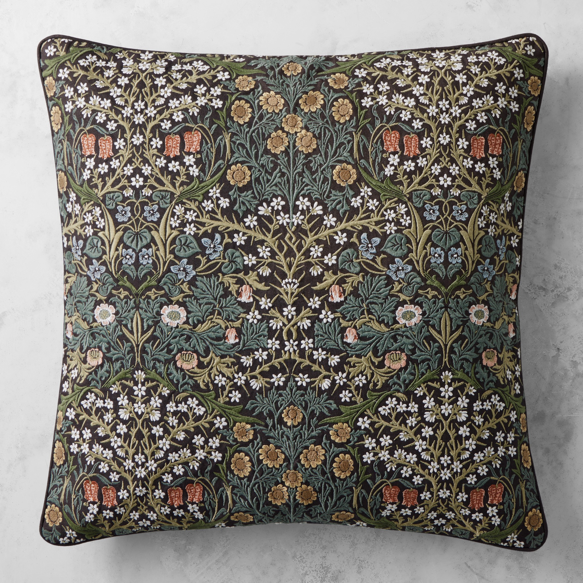 Morris & Co. x Williams Sonoma Home Blackthorn Pillow Cover