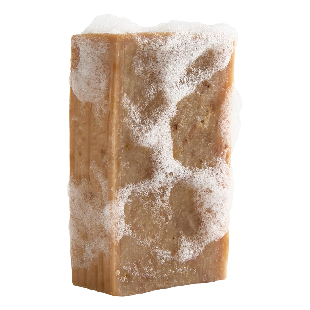 Handmade Vegan Natural Bar Soap Cold Pressed For Face And Body, With Premium Essential Oils, Eucalyptus & Peppermint For Men And Women 3 Pack (Lavender)