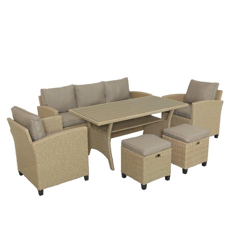 Gorizia 7 - Person Seating Group with Cushions