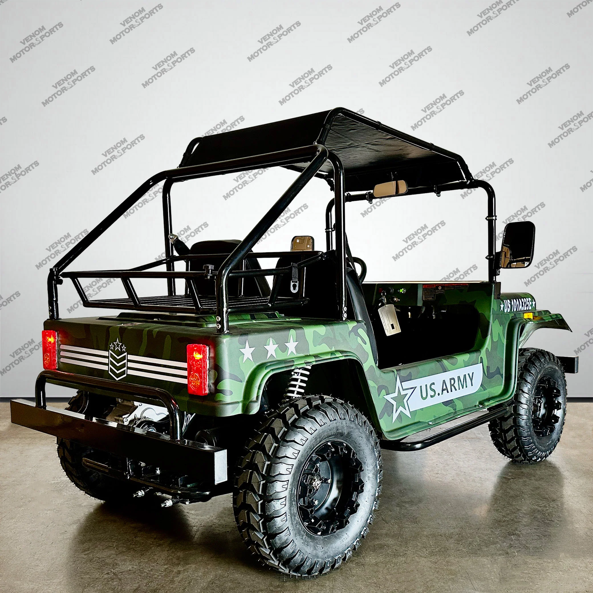 Venom 200cc Mini Jeep | Willys Edition | Full-Size | Automatic