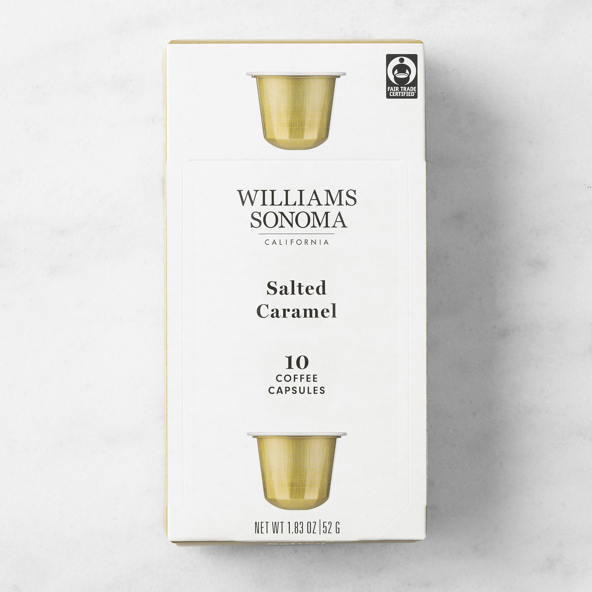 Williams Sonoma Coffee Capsules, Salted Caramel