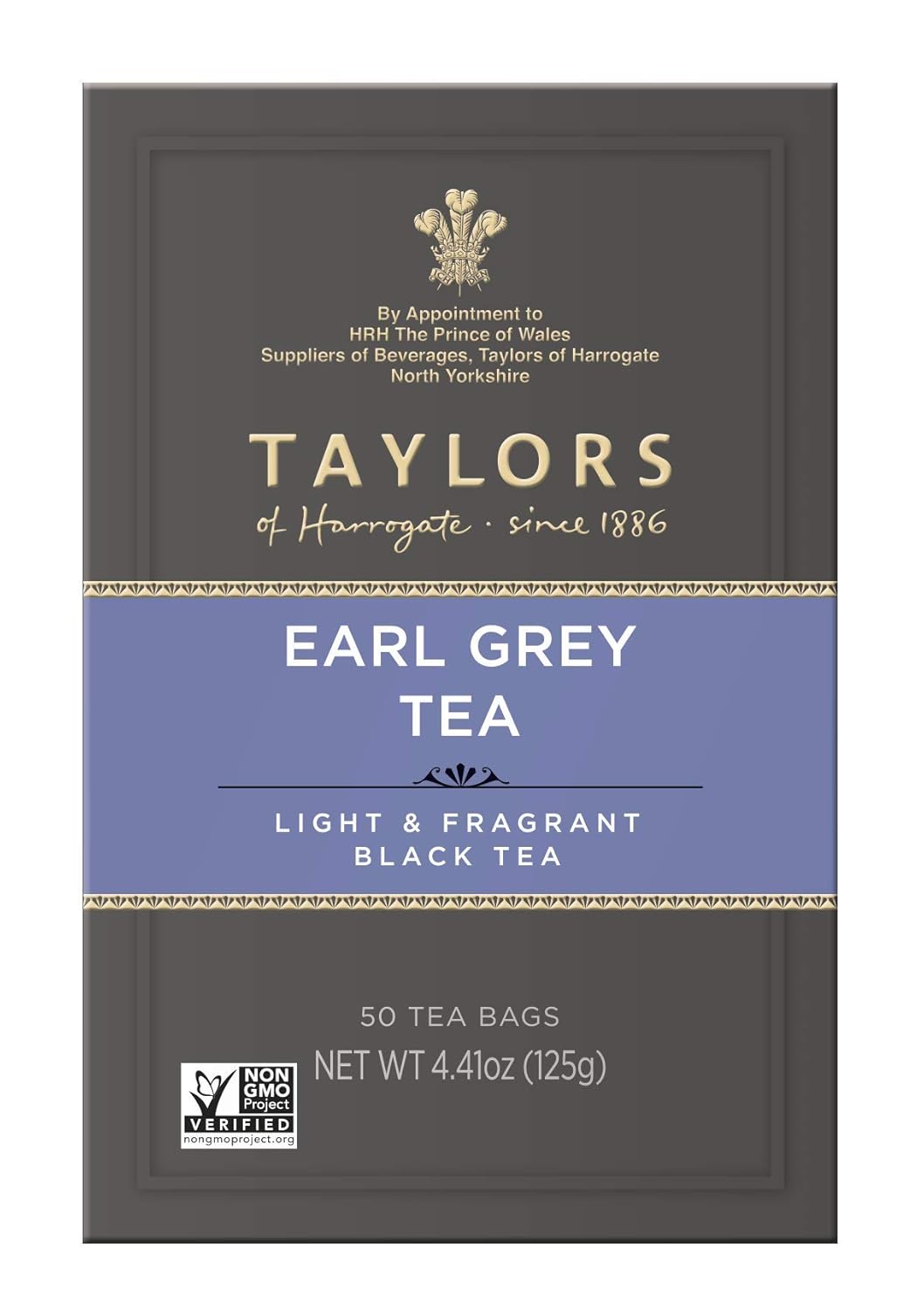 Taylors of Harrogate Organic Peppermint Herbal Tea, 50 Count