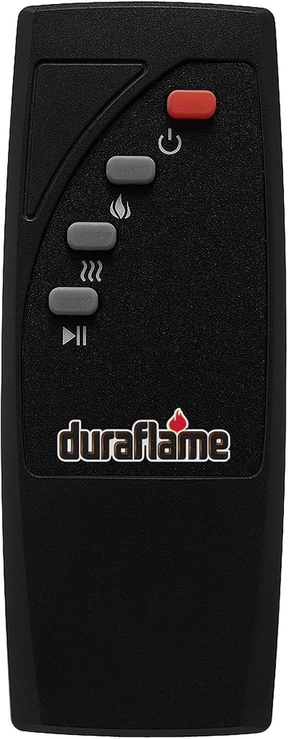 duraflame Electric Log Set 400 Sq Ft Heater, Faux Logs Insert with Lifelike Flames for Existing Fireplaces, Remote Control Included
