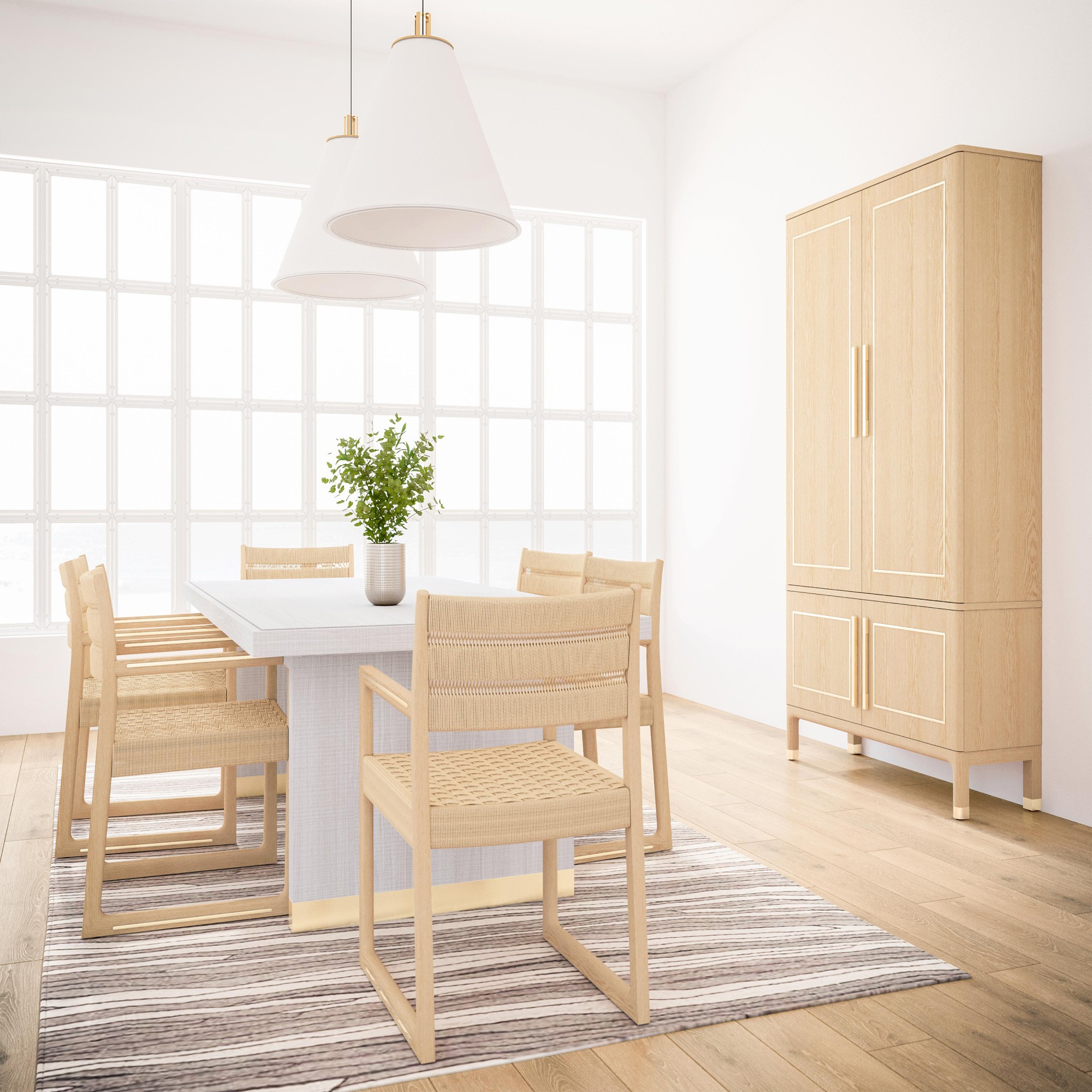 Majorca Extendable Rectangular Dining Table (88