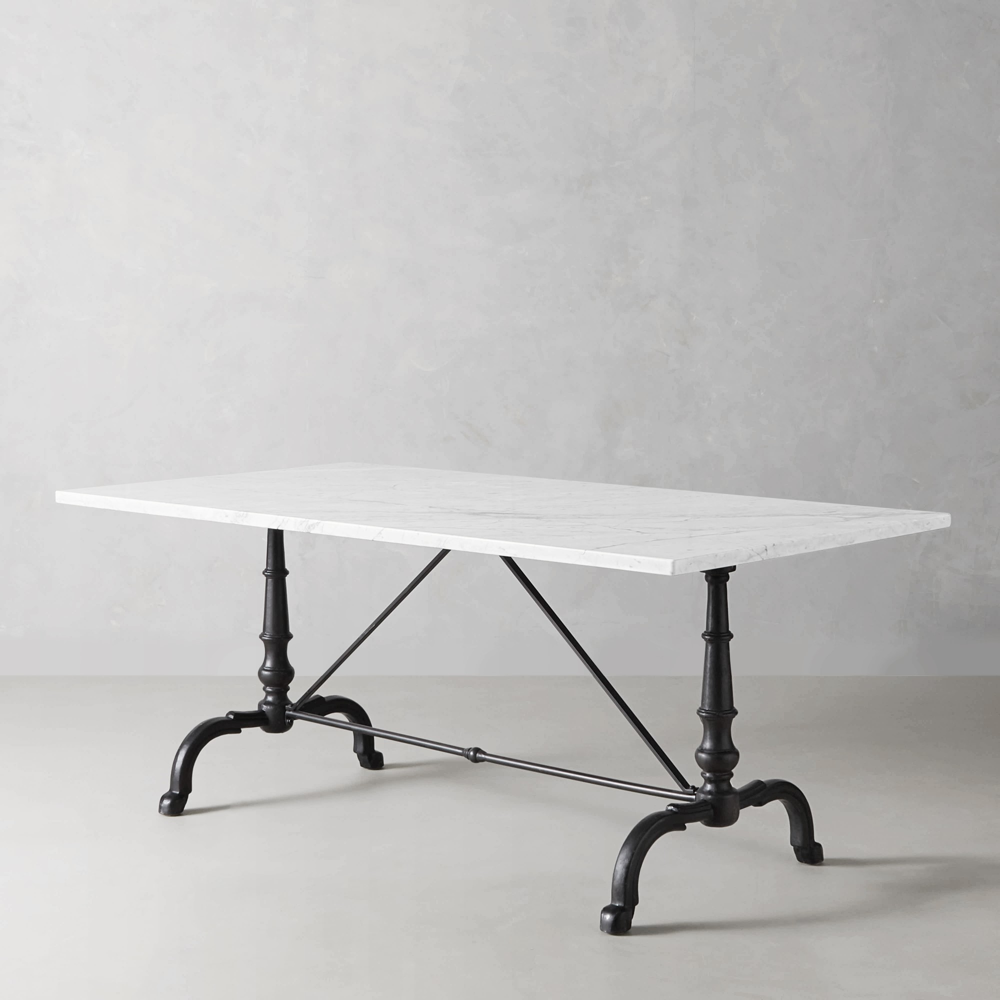 La Coupole Rectangular Iron Bistro Table (72