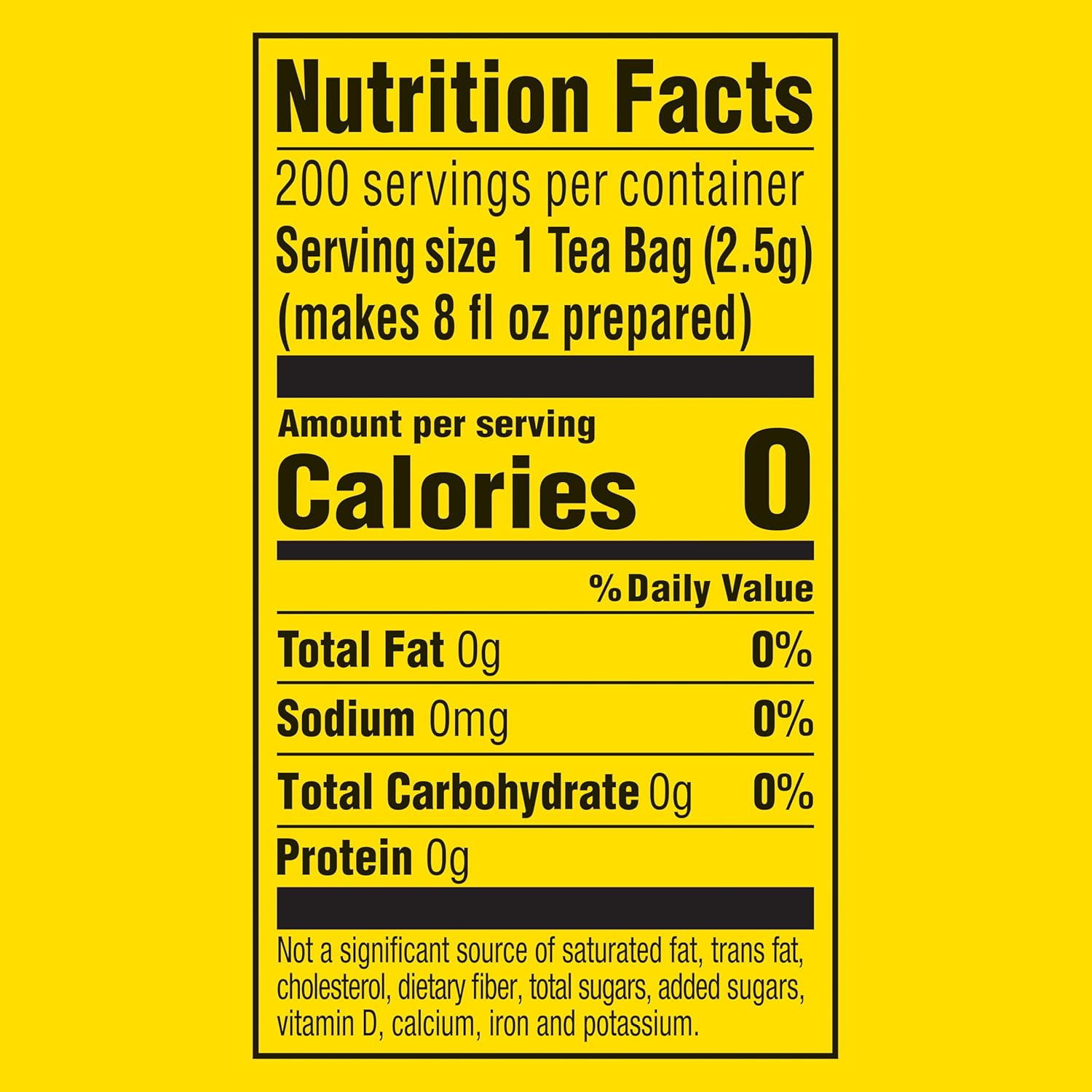 Lipton Tea Bags, Black Tea, Iced or Hot Tea, Can Support Heart Health, 100 Total Tea Bags