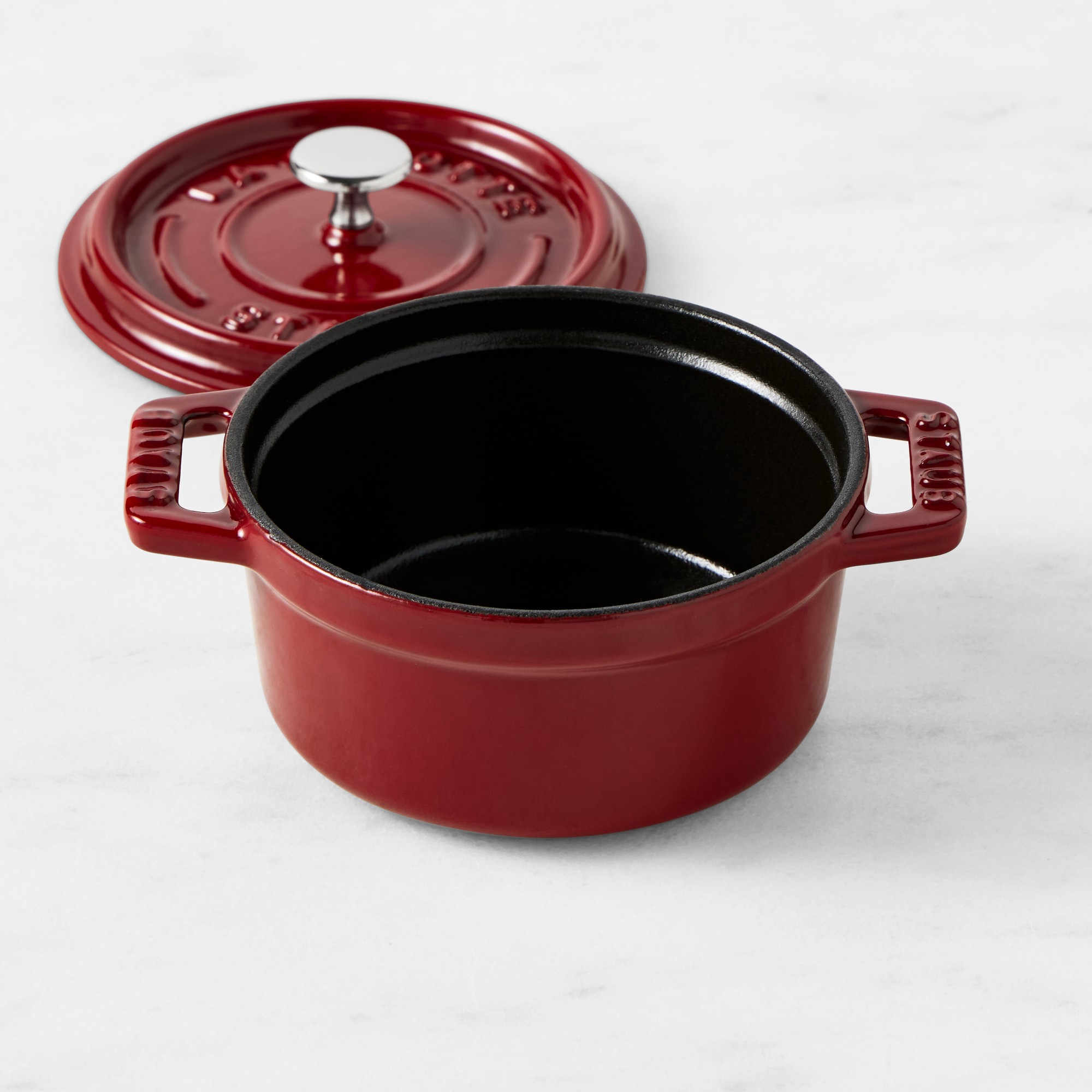 Staub Enameled Cast Iron Mini Cocotte 1/4-Qt.