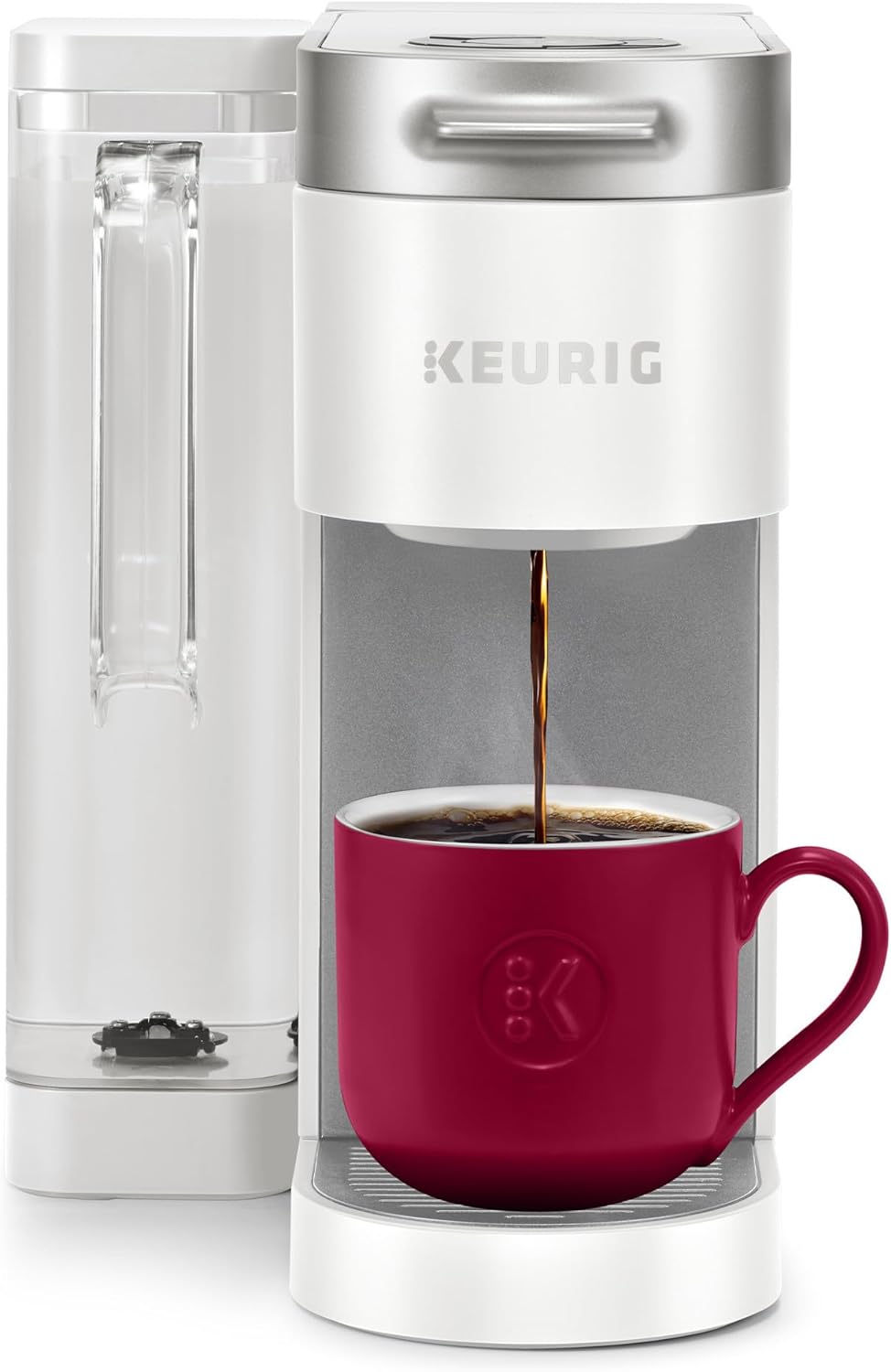 Keurig K-Supreme Single Serve K-Cup Pod Coffee Maker, MultiStream Technology, 4 Brew Sizes, 66oz Dual-Position Removable Reservoir, Black