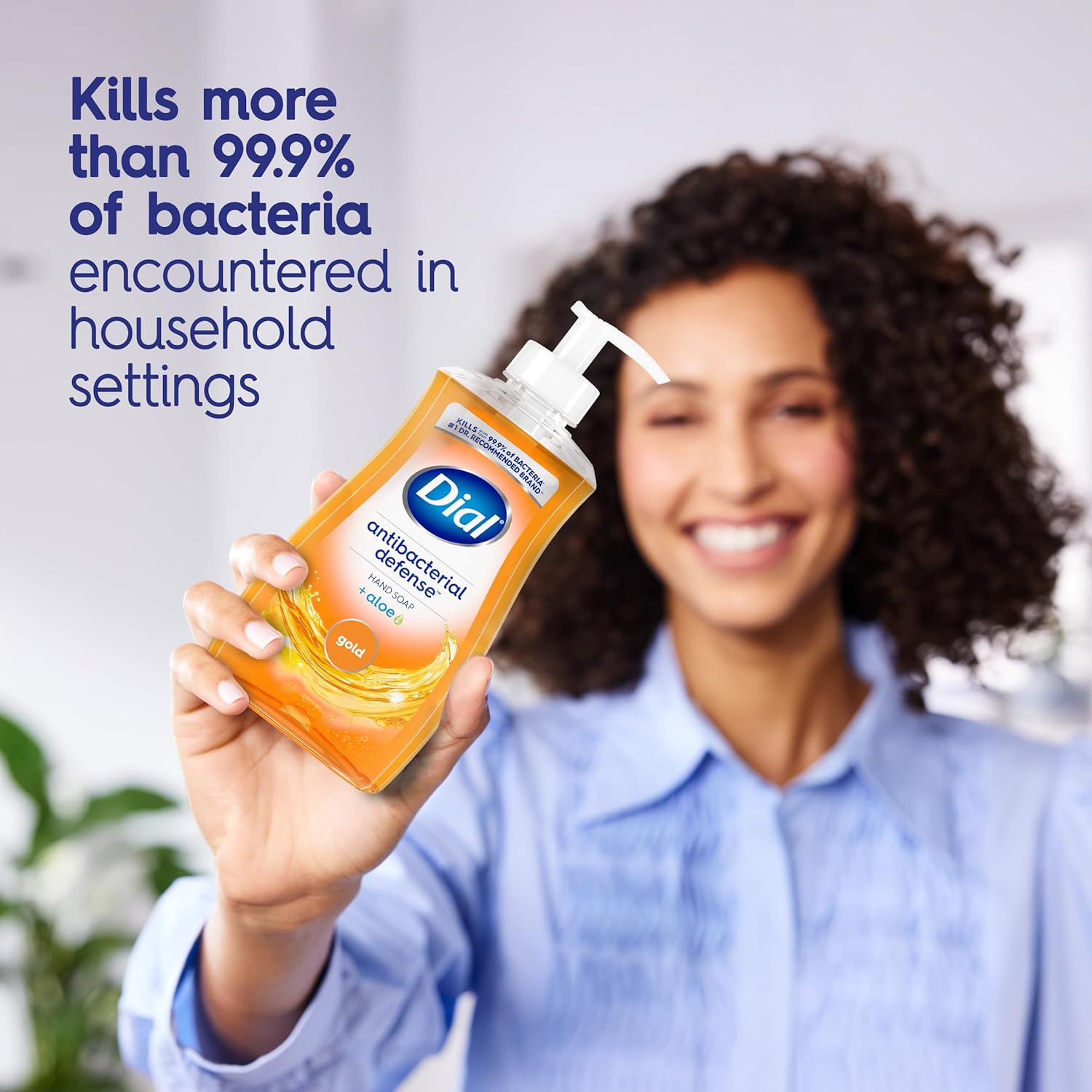 Dial Antibacterial Liquid Hand Soap, Spring Water, 11 fl oz (Pack of 4)