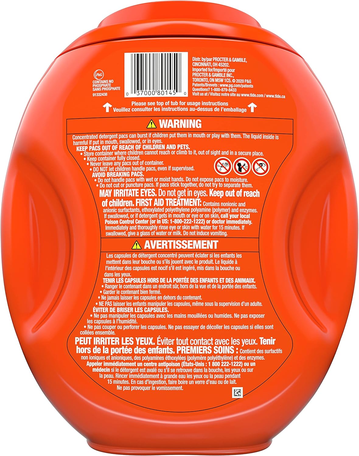 Tide PODS Laundry Detergent Pacs, Original Scent, 112 Count, Powerful 3-in-1 Clean in one Step, HE Compatible