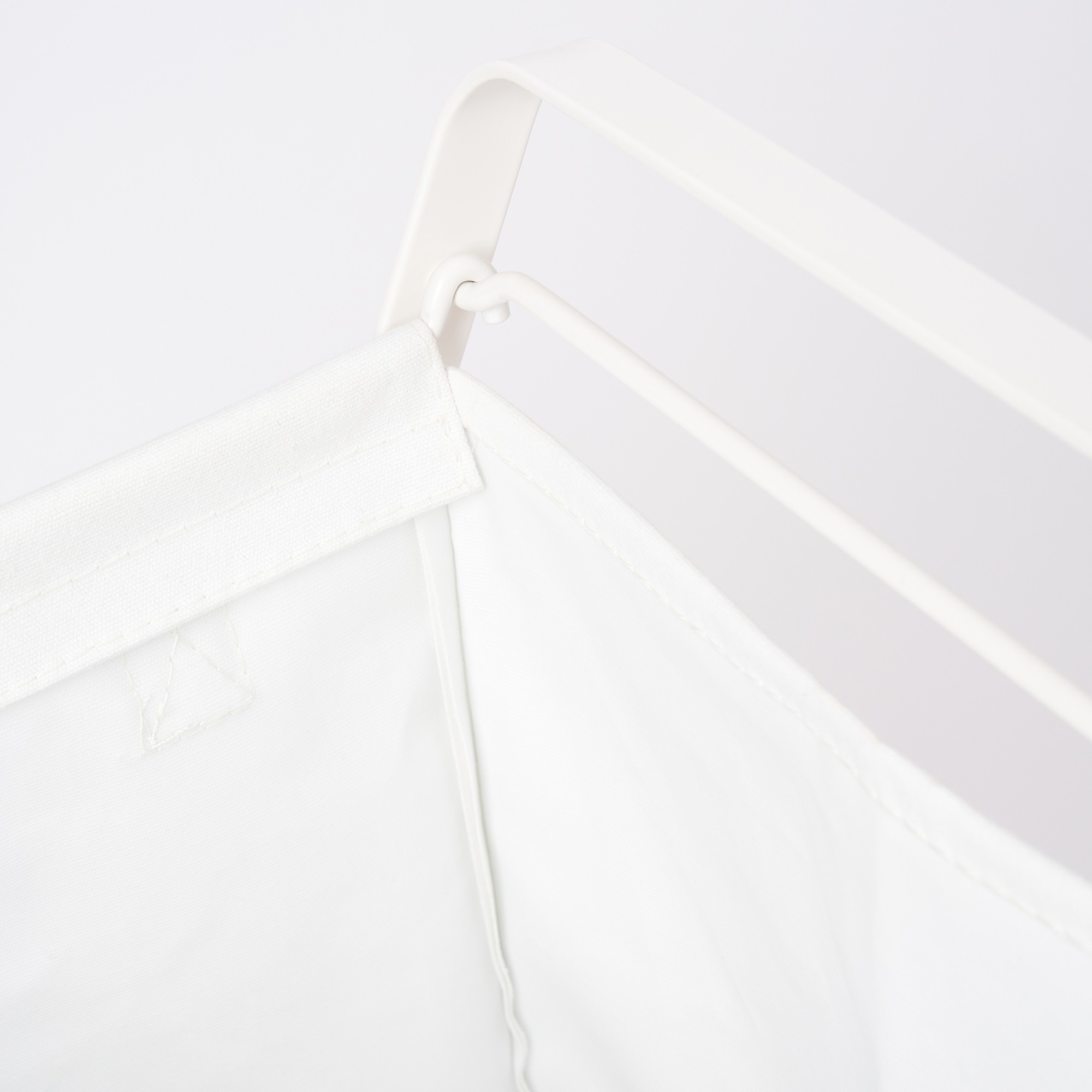 Yamazaki Home Laundry Hamper with Cotton Liner