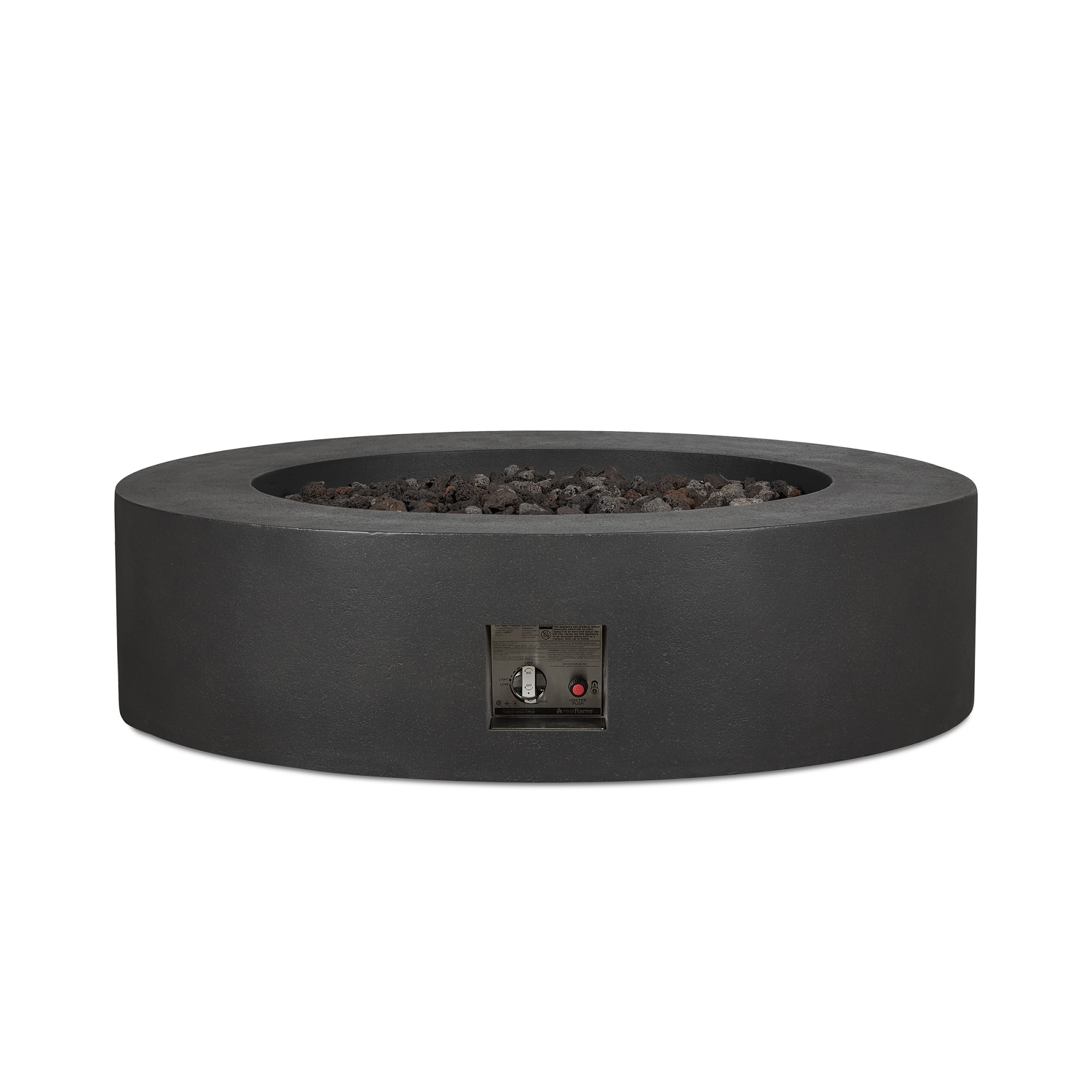 Avila Round Propane Fire Table (43