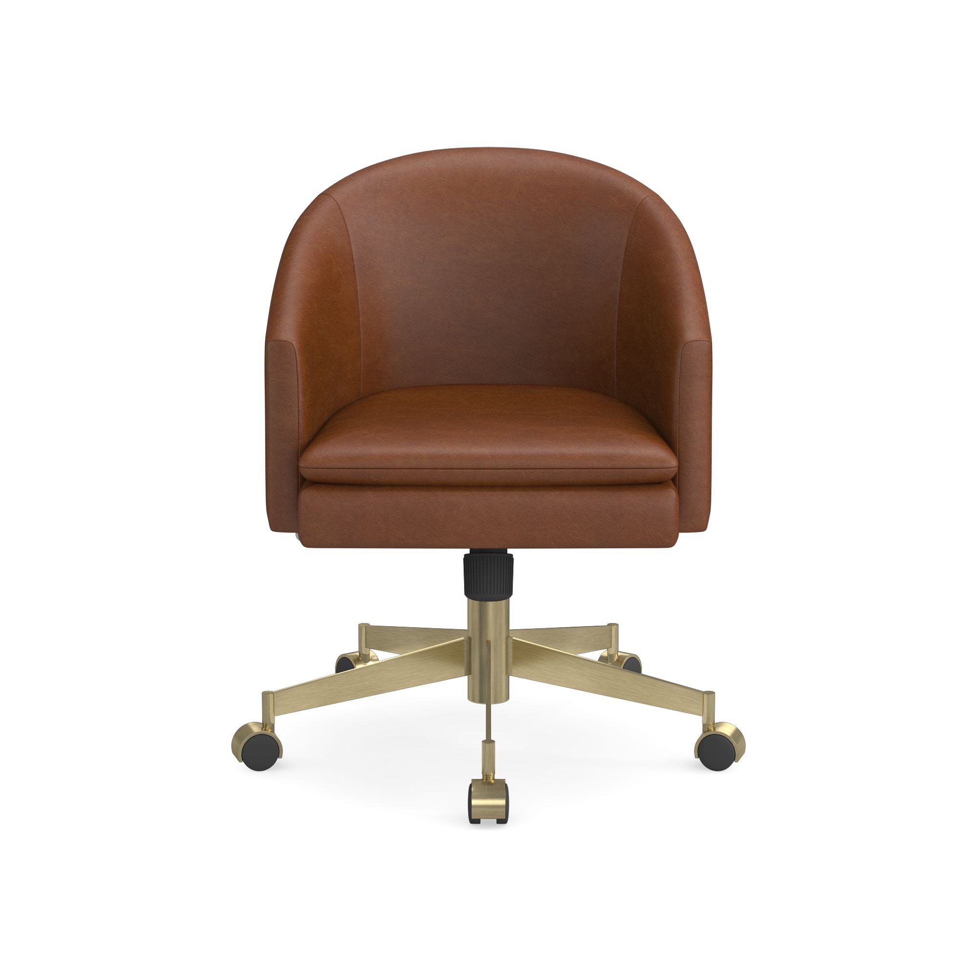 Chestnut Swivel Desk Chair