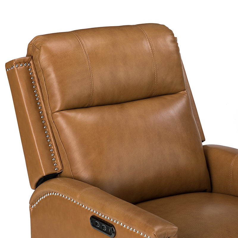 Ottfried Genuine Leather Power Recliner