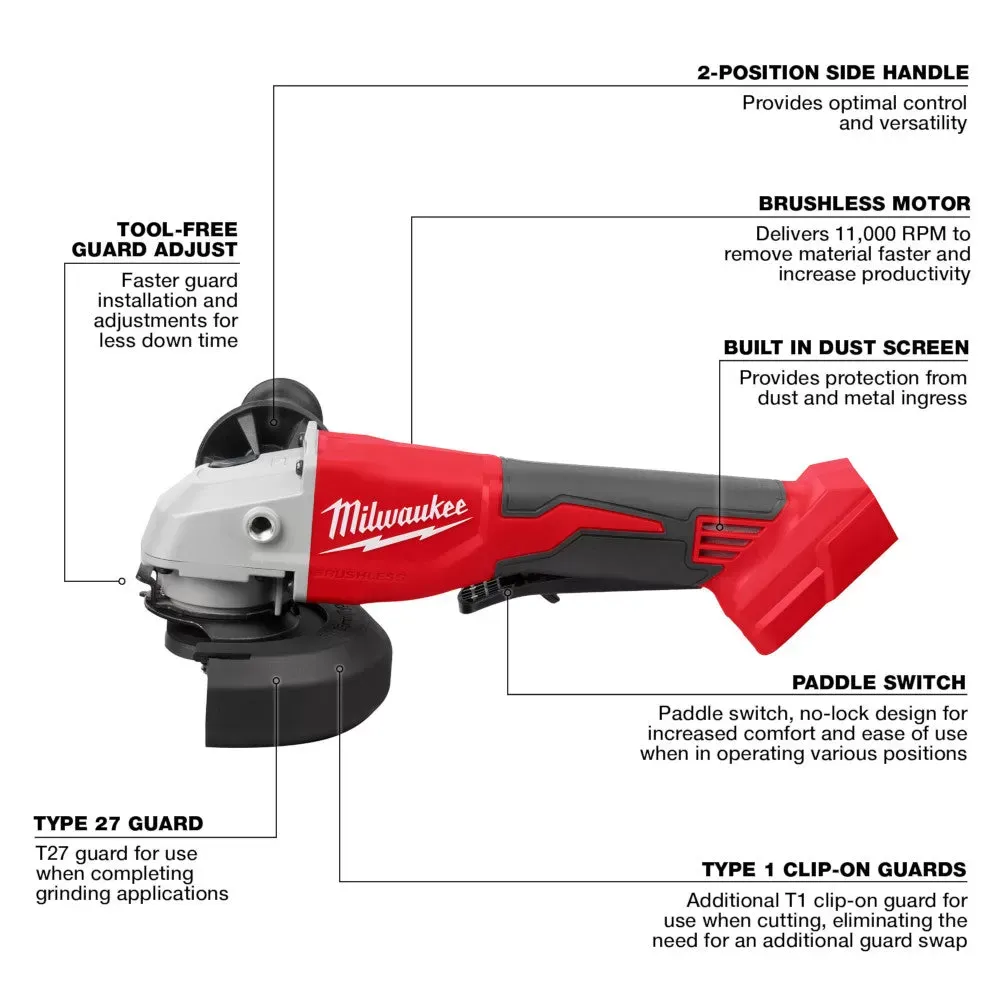 Milwaukee Pre-Sale 2686-20 M18 18V 4-1/2