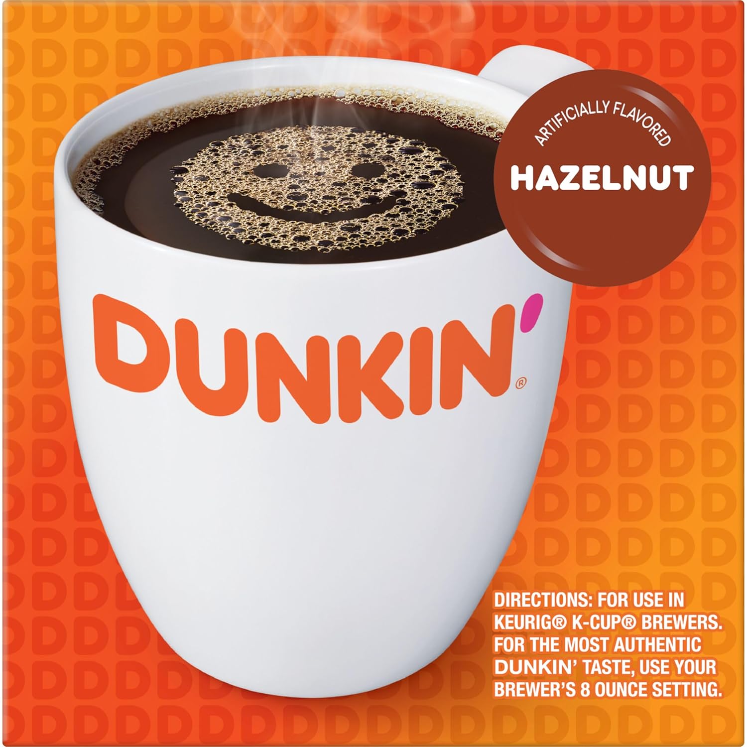Dunkin' Original Blend Medium Roast Coffee, 60 Keurig K-Cup Pods