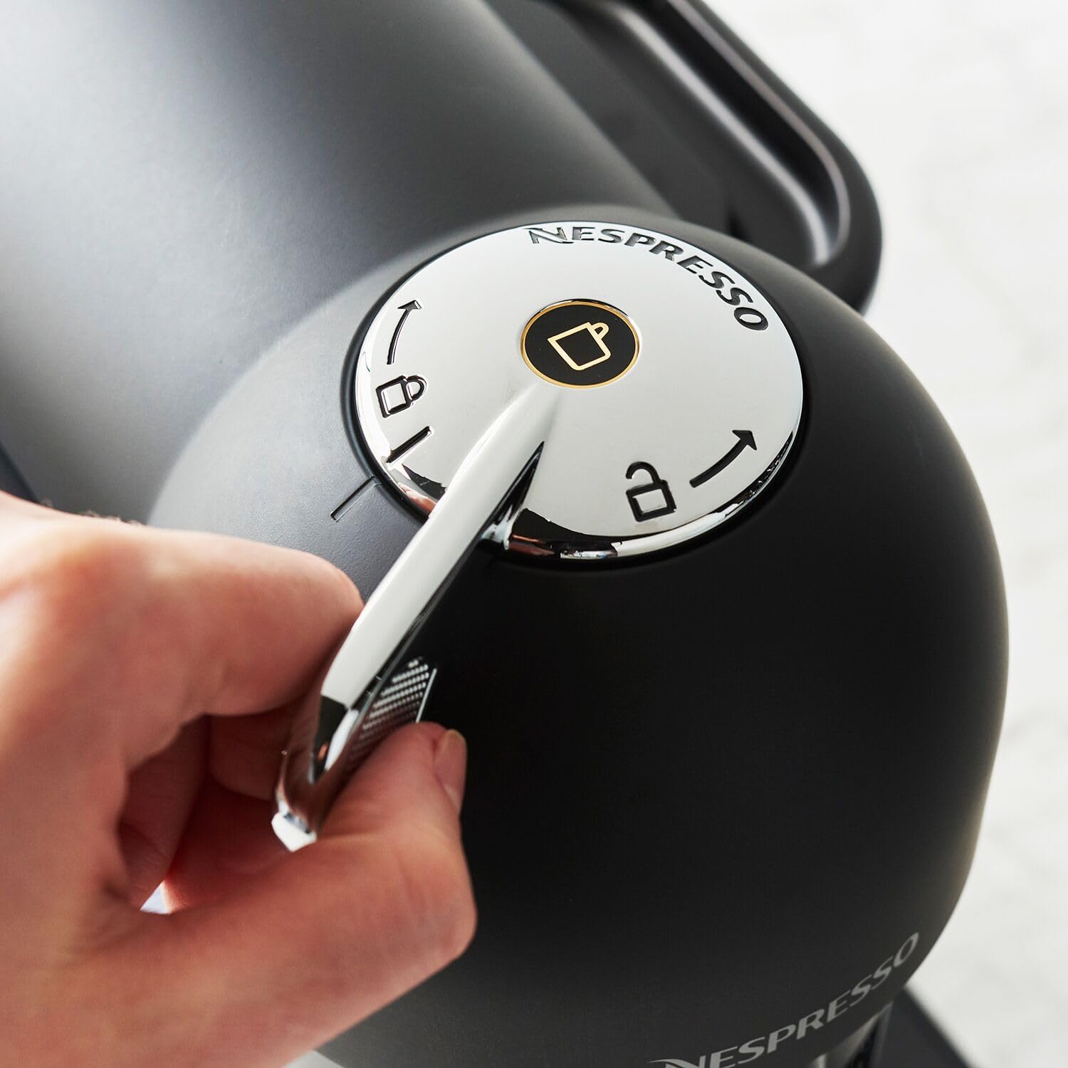 Nespresso Vertuo Coffee and Espresso Maker by Breville, Chrome