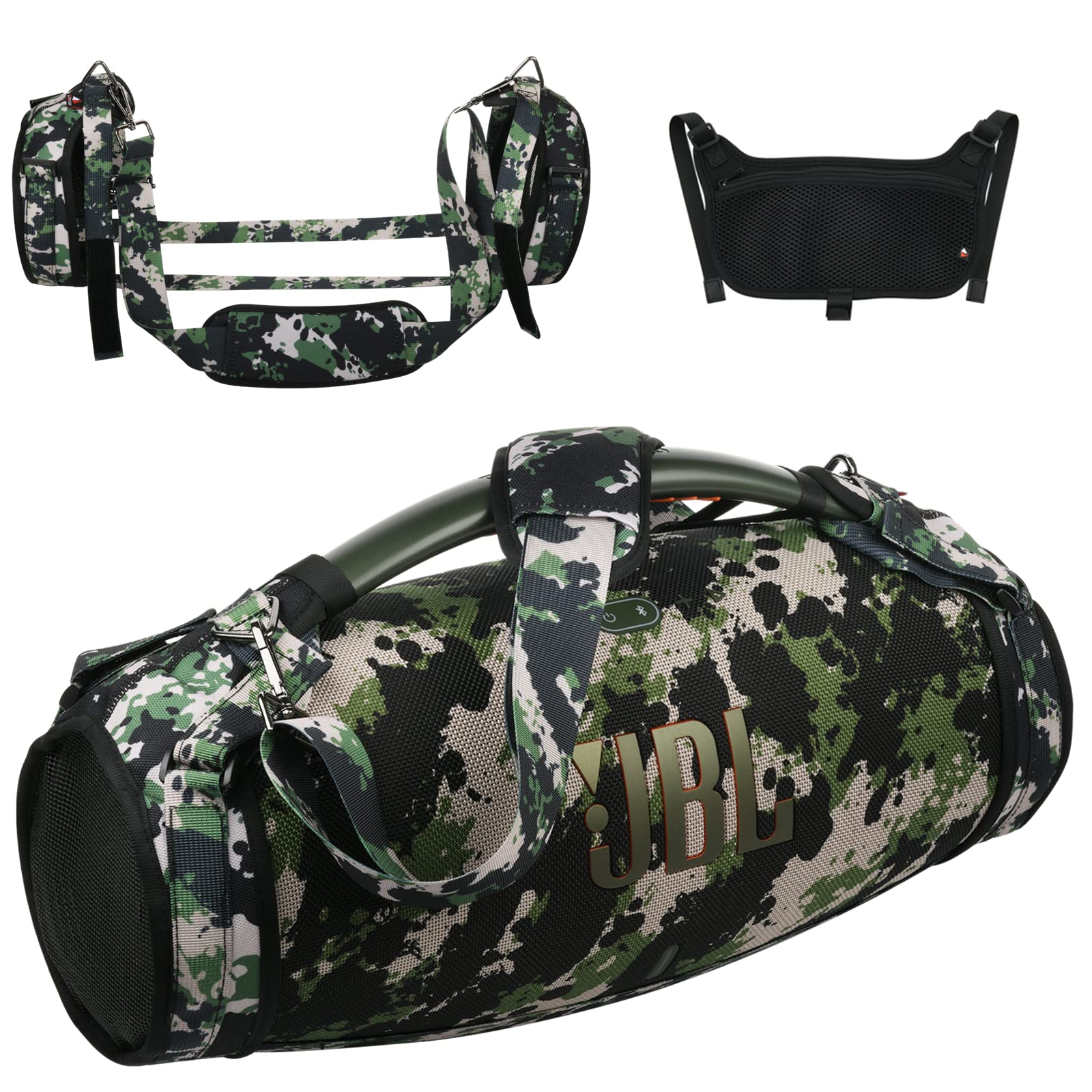 Travel Carrying Strap for JBL Boombox 3/Boombox 3 Wi-Fi Waterproof Portable Bluetooth Speaker