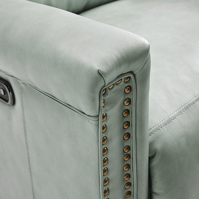 Anton Traditional Design Swivel and Rocker Power Recliner