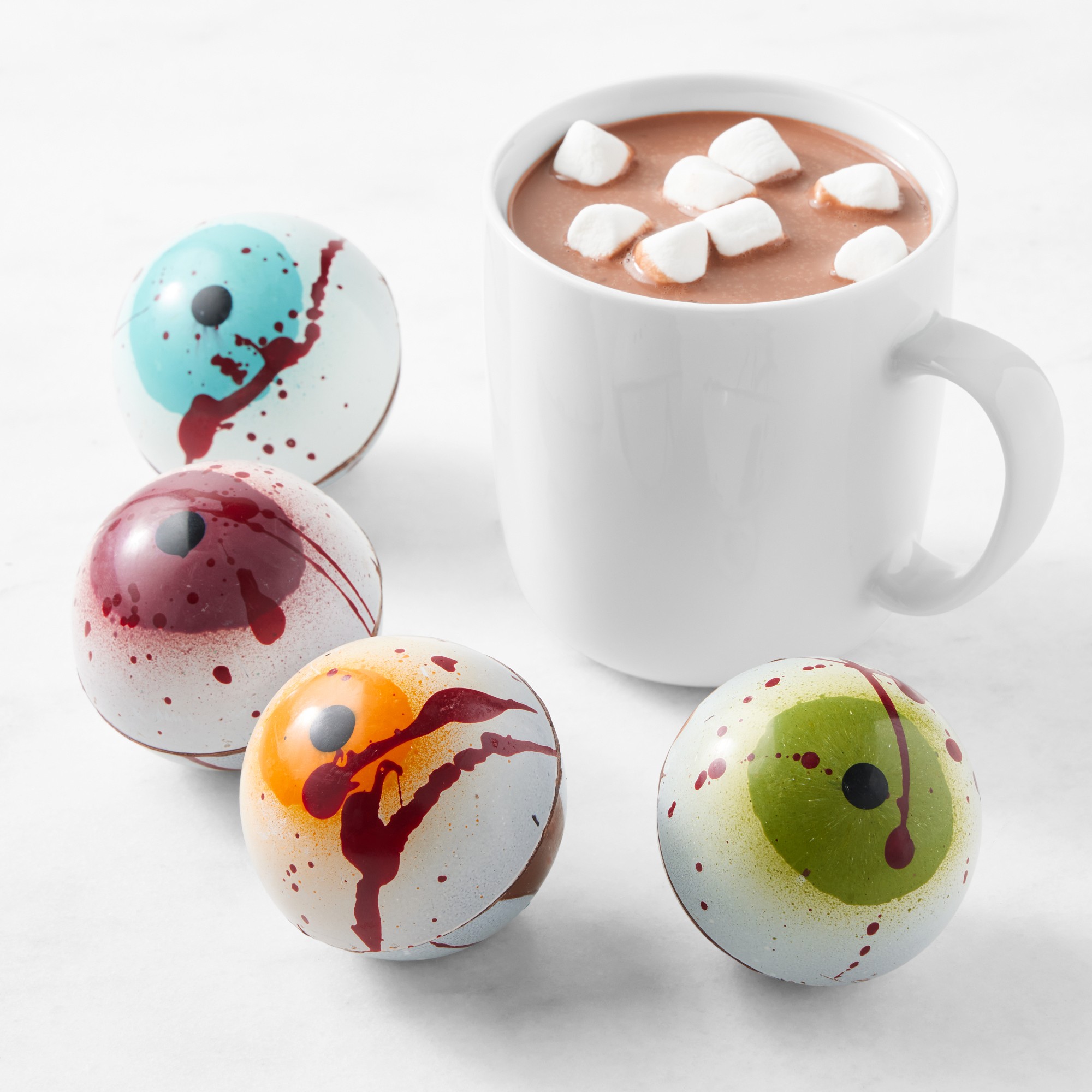Eyeball Hot Chocolate Bombs