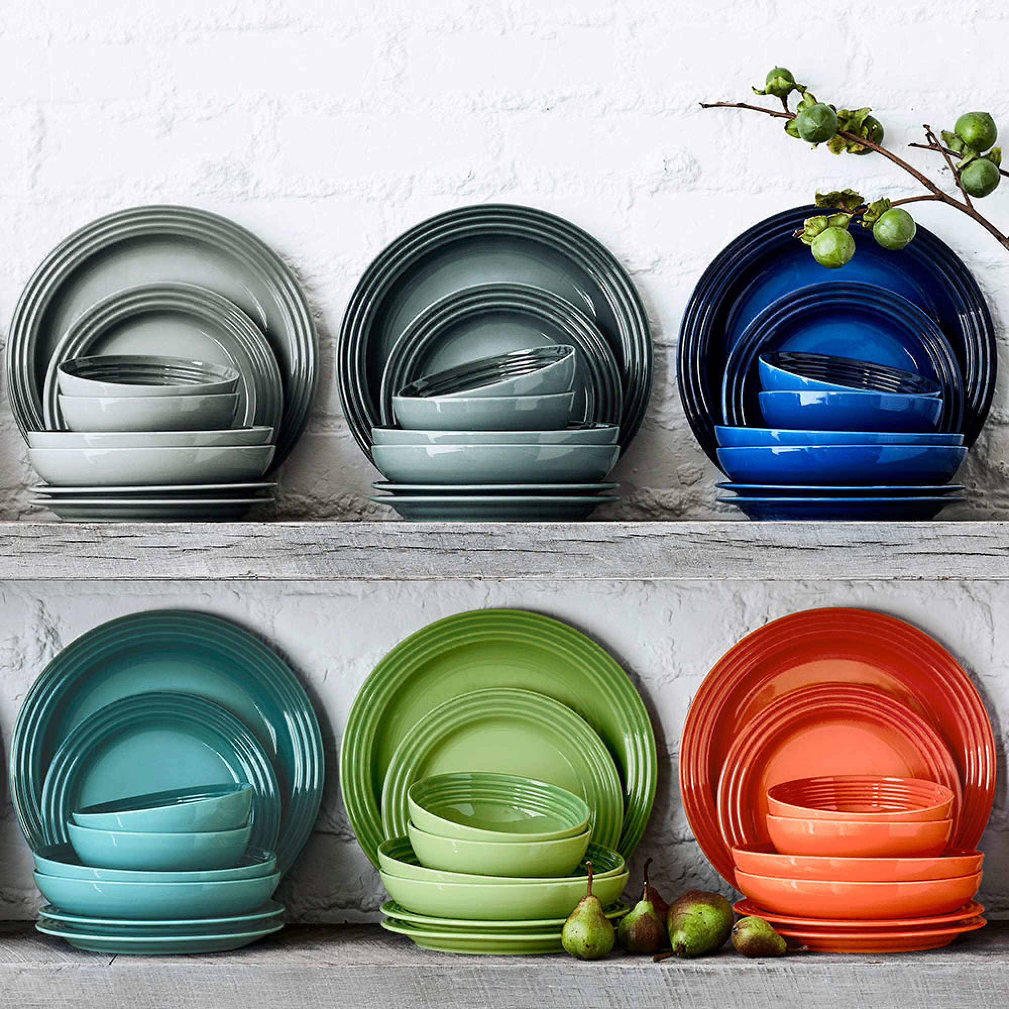 Le Creuset Vancouver Salad Plates, Set of 4
