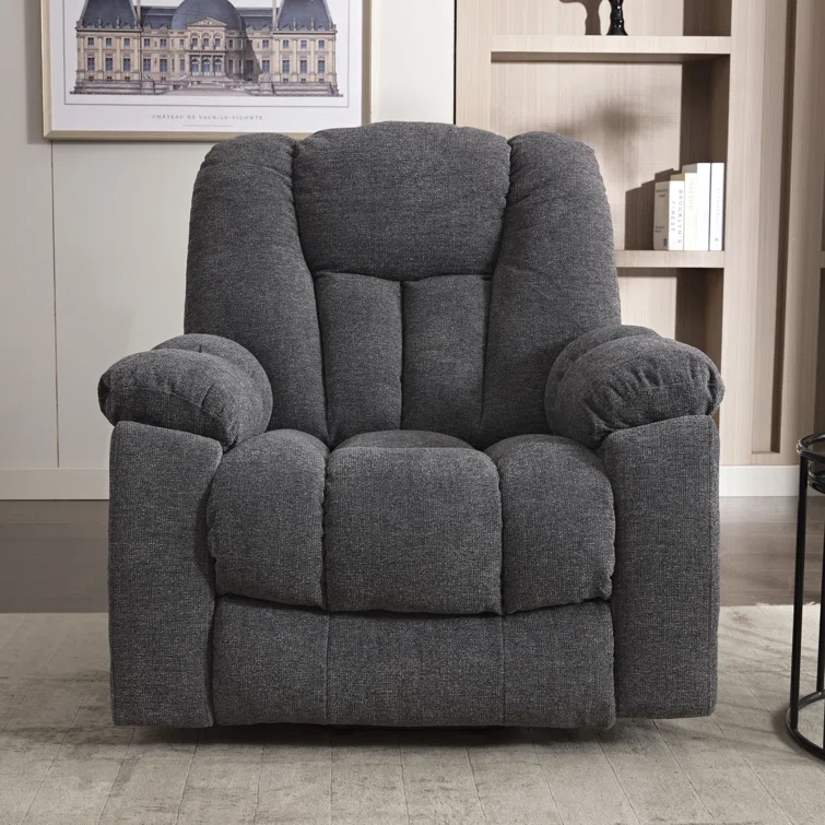 41'' Oversized Power Lift Chair - Heated Massage Electric Recliner with Super Soft Padding