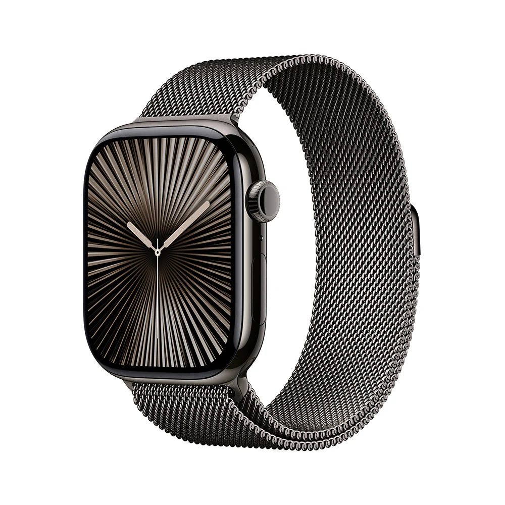 Watch Series 10 GPS + Cellular Titanium Case Milanese Loop