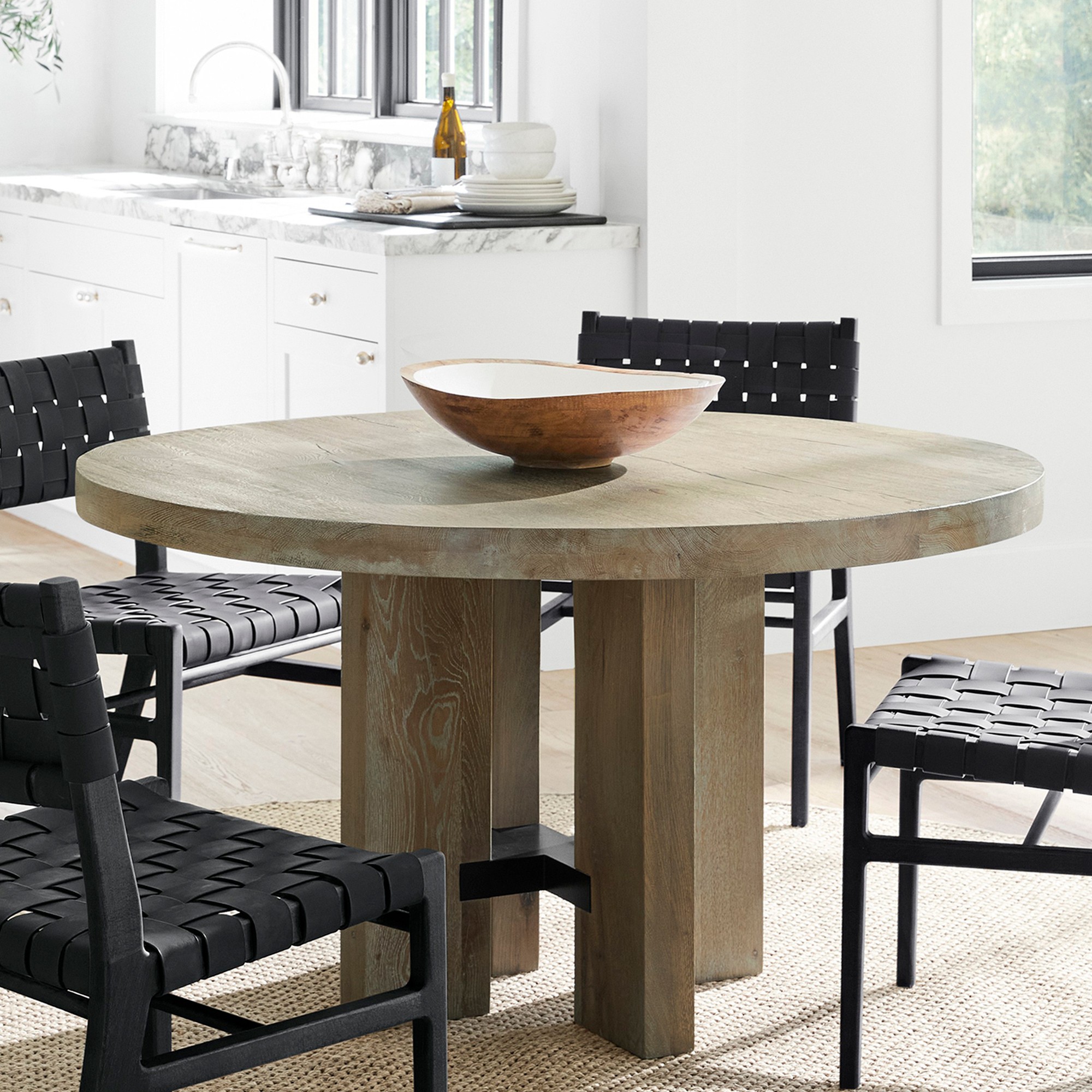 Montauk Round Dining Table (52