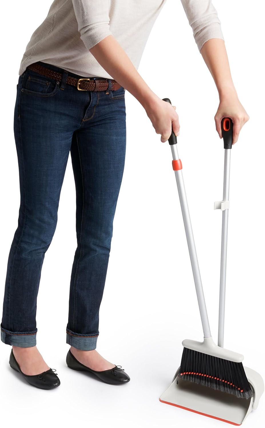 OXO Good Grips Large Sweep Set with Extendable Broom,8.5