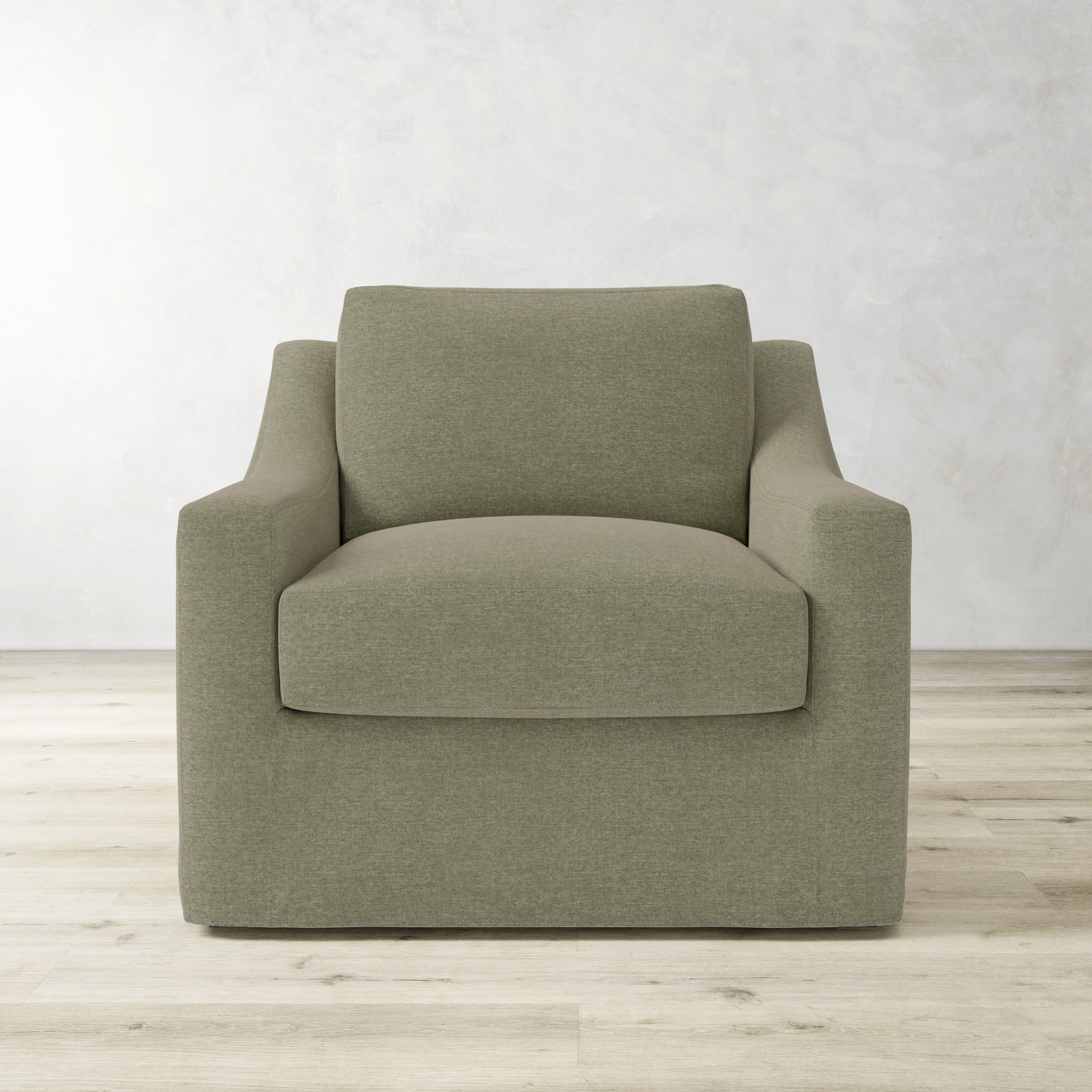 Ghent Slope Arm Slipcovered Occasional Chair