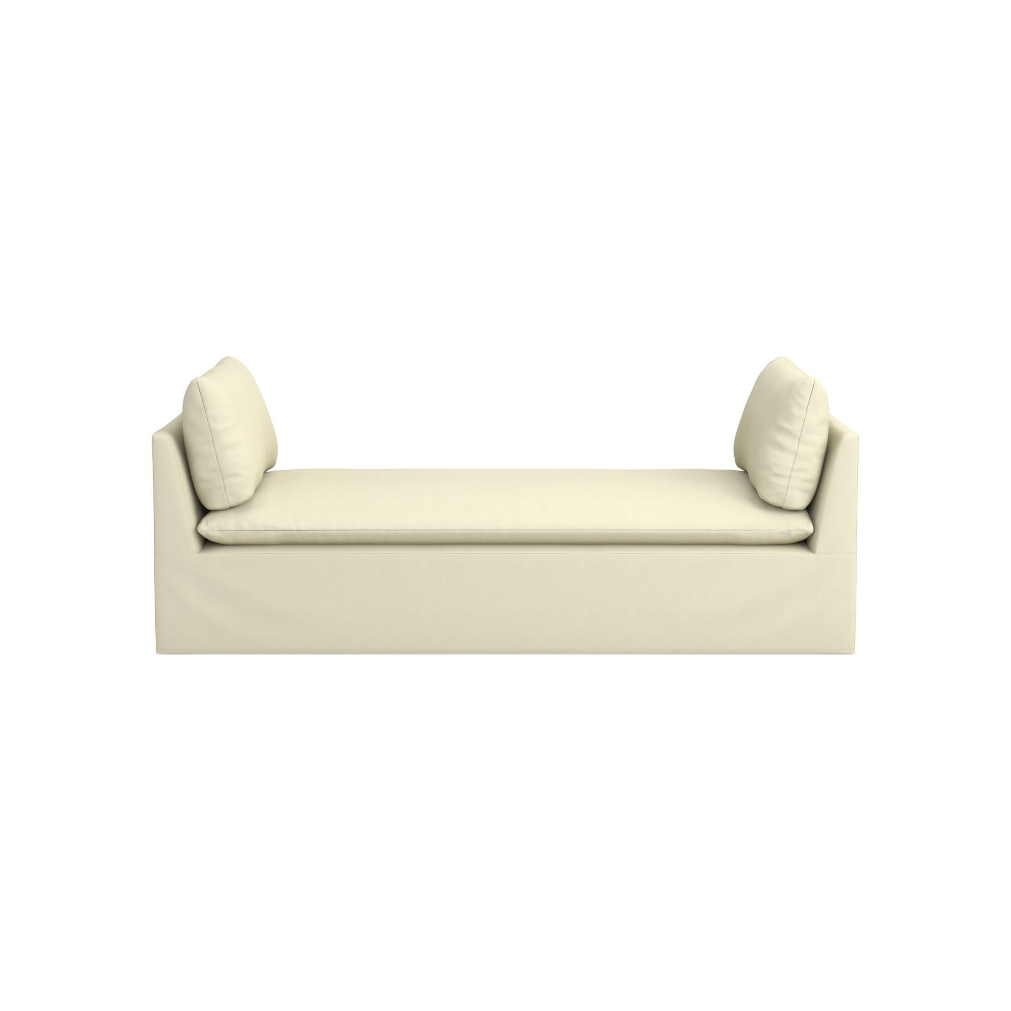 Laguna Slipcovered Settee (86