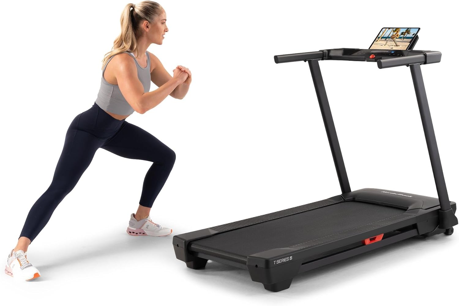 NordicTrack T Series: Perfect Treadmills for Home Use, Walking or Running Treadmill with Incline, Bluetooth Enabled, 300 lbs User Capacity