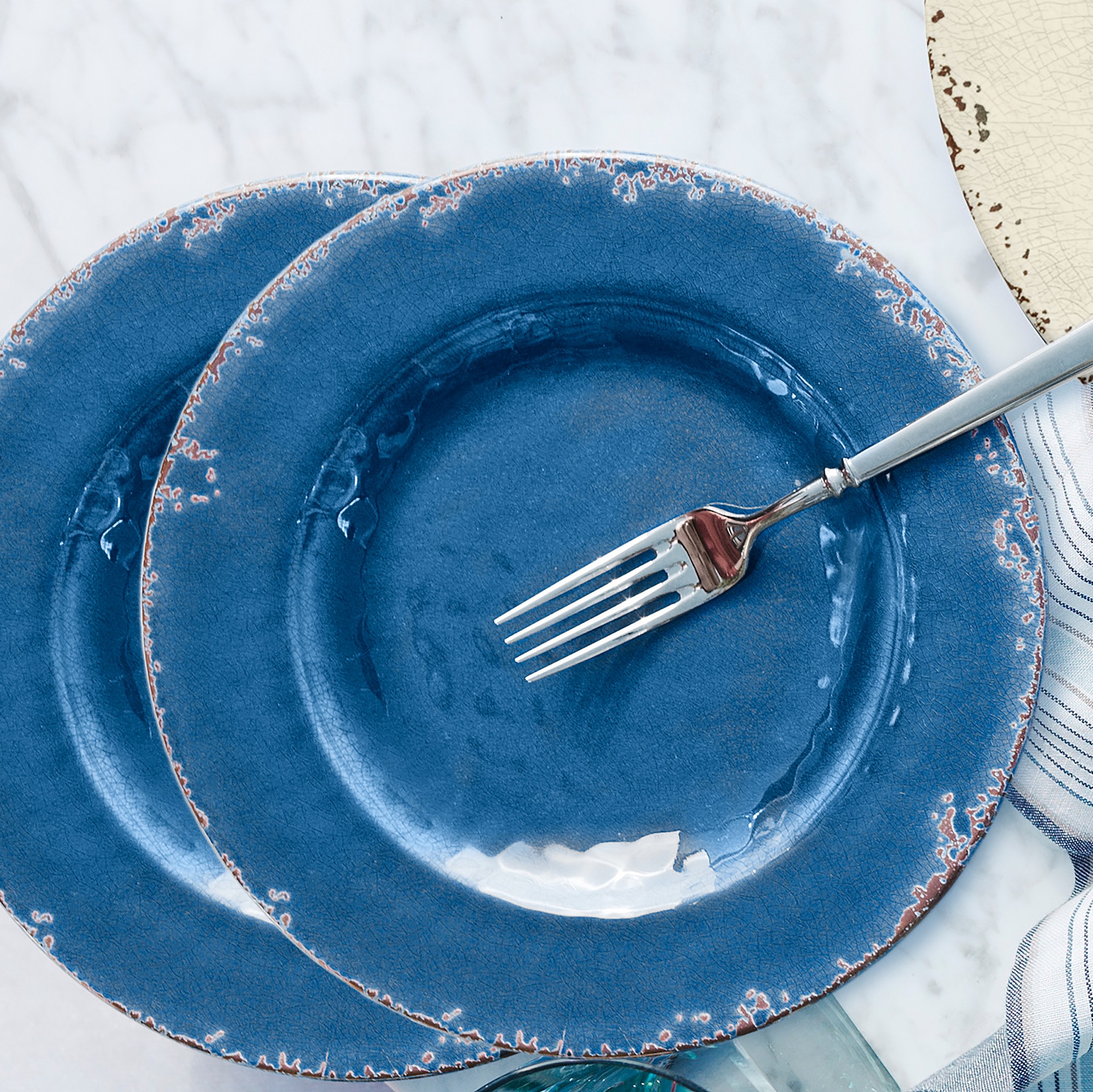 Rustic® Outdoor Melamine 12-Piece Dinnerware Set