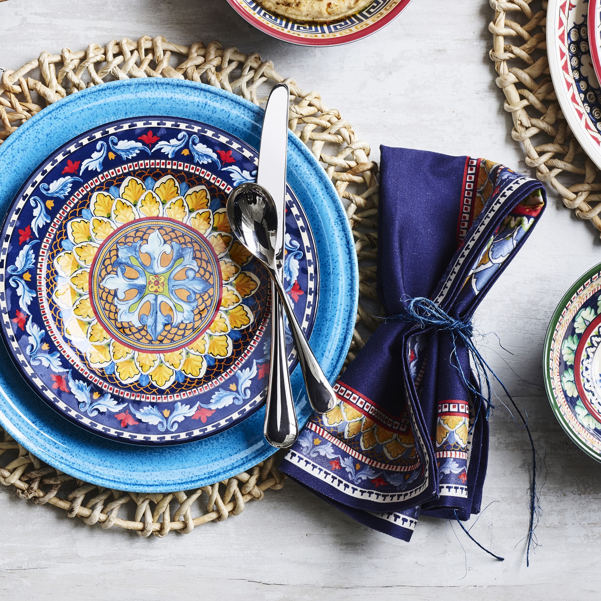 Milazzo Sicily Napkins, Set of 4