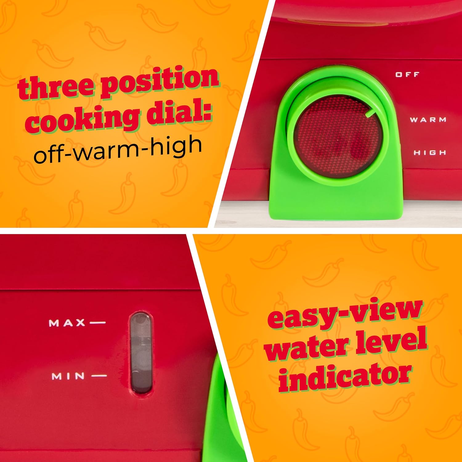 Nostalgia Extra Large Diner-Style Coca-Cola Hot Dog Steamer and Bun Warmer, 24 Hot Dog and 12 Bun Capacity, Steam Bratwursts, Sausages, Vegetables, Fish, Dumplings, Red