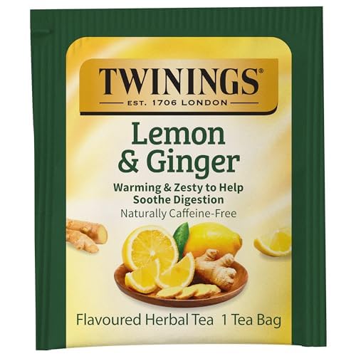 Twinings English Breakfast Black Tea Individually Wrapped Bags, 100 Count (Pack of 1), Smooth, Flavourful, and Robust, Caffeinated, Enjoy Hot or Iced | Packaging May Vary