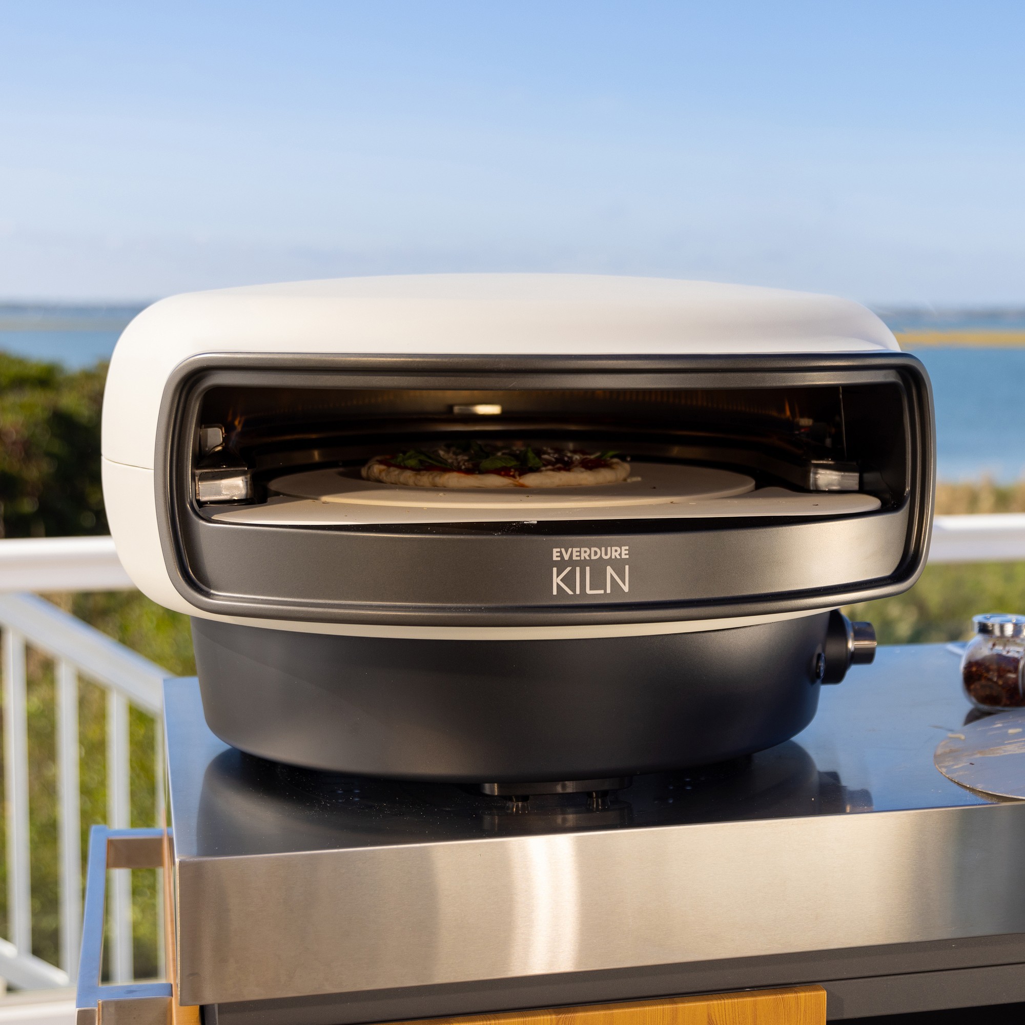 Everdure KILN 2 Burner Gas Pizza Oven with Rotating Stone