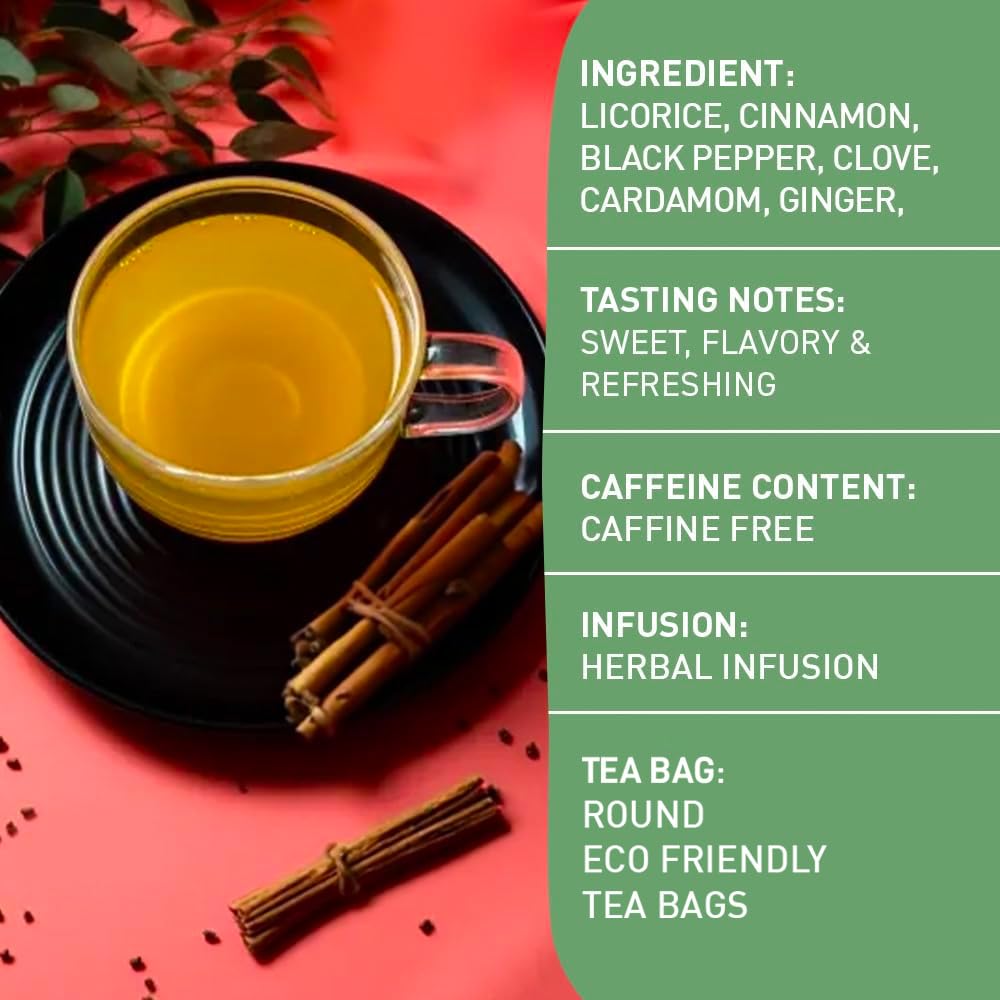 HANDPICK, Peppermint Tea, Eco-Conscious Tea Bags - 100 Count | Caffeine Free, Non-GMO | Minty, Fresh & Cool flavor | Direct From Source