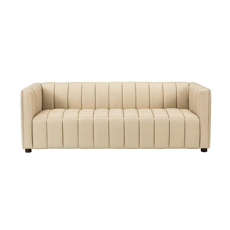 Rowan Genuine Leather Vinyl Office Sofa -83