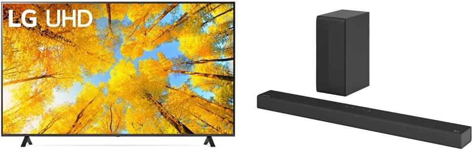 LG 75-Inch Class UQ7590 Series 4K Smart TV, AI-Powered 4K, Cloud Gaming (75UQ7590PUB, 2022),Grey