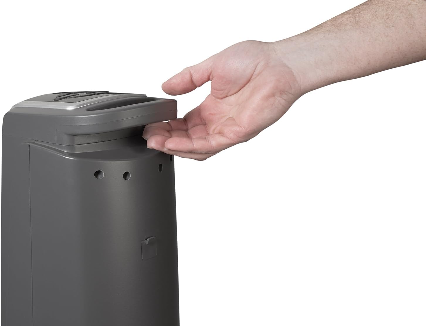 Lasko Oscillating Digital Ceramic Tower Heater for Large Rooms, with Adjustable Thermostat, Timer and Remote Control, 29 Inches, 1500W, Black, 5586