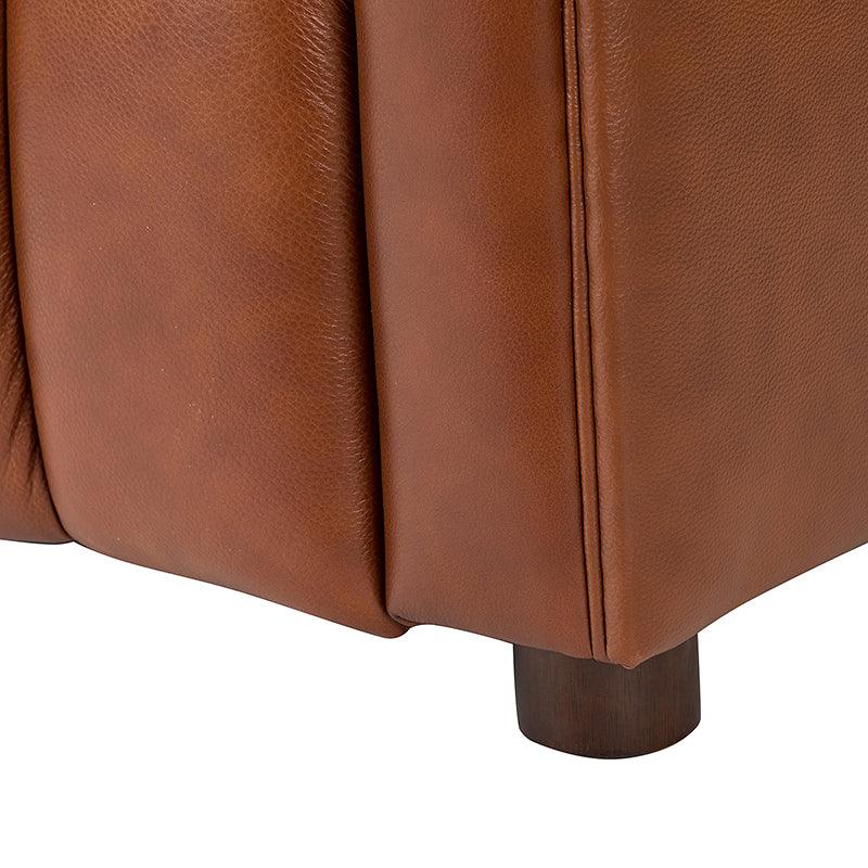 Rowan Genuine Leather Vinyl Office Sofa -83