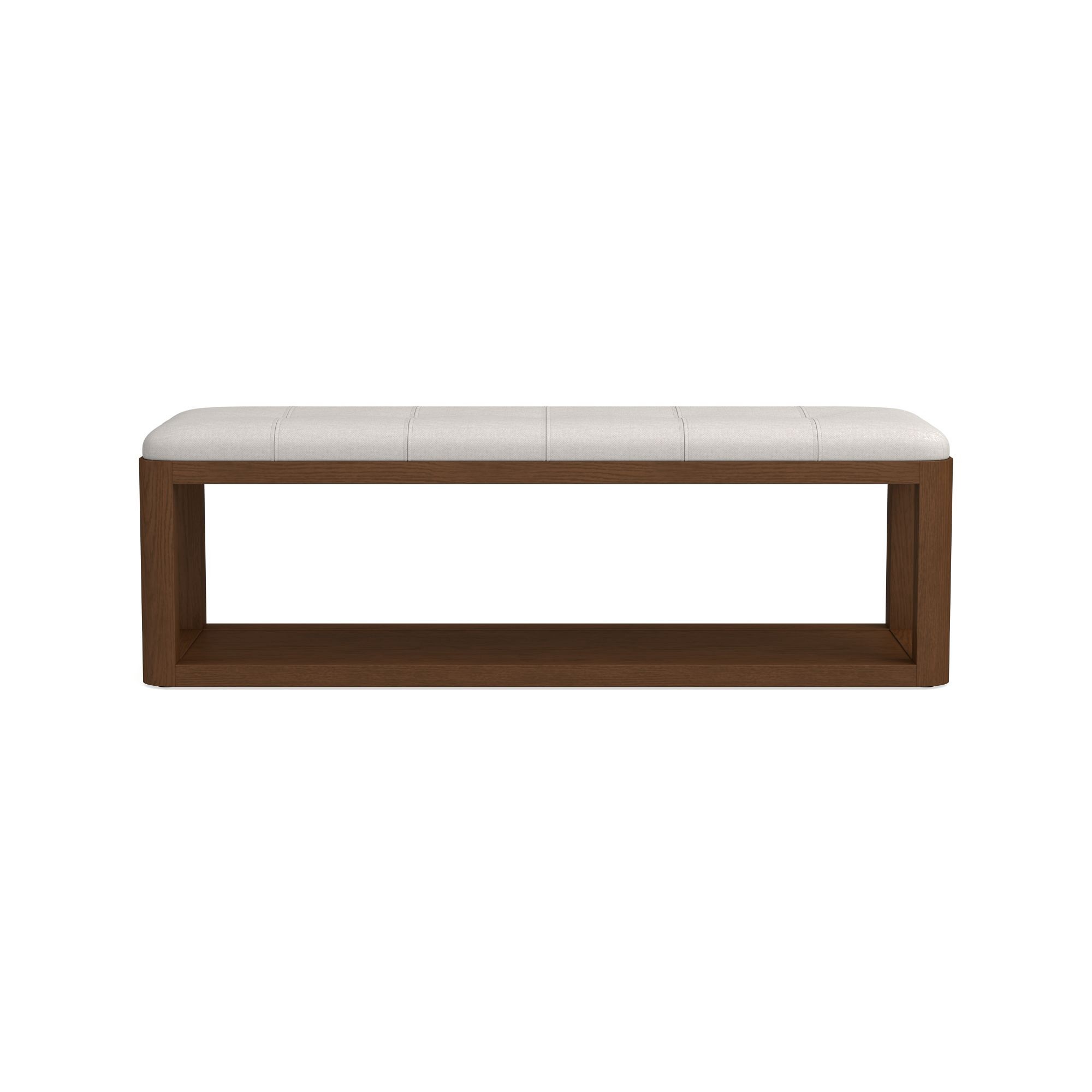 Porte Grid Tufted Bench (55