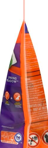 Tide PODS Liquid Laundry Detergent Soap Pacs, Powerful 3-in-1 Clean in One Step, He Compatible, Spring Meadow Scent, 76 Count