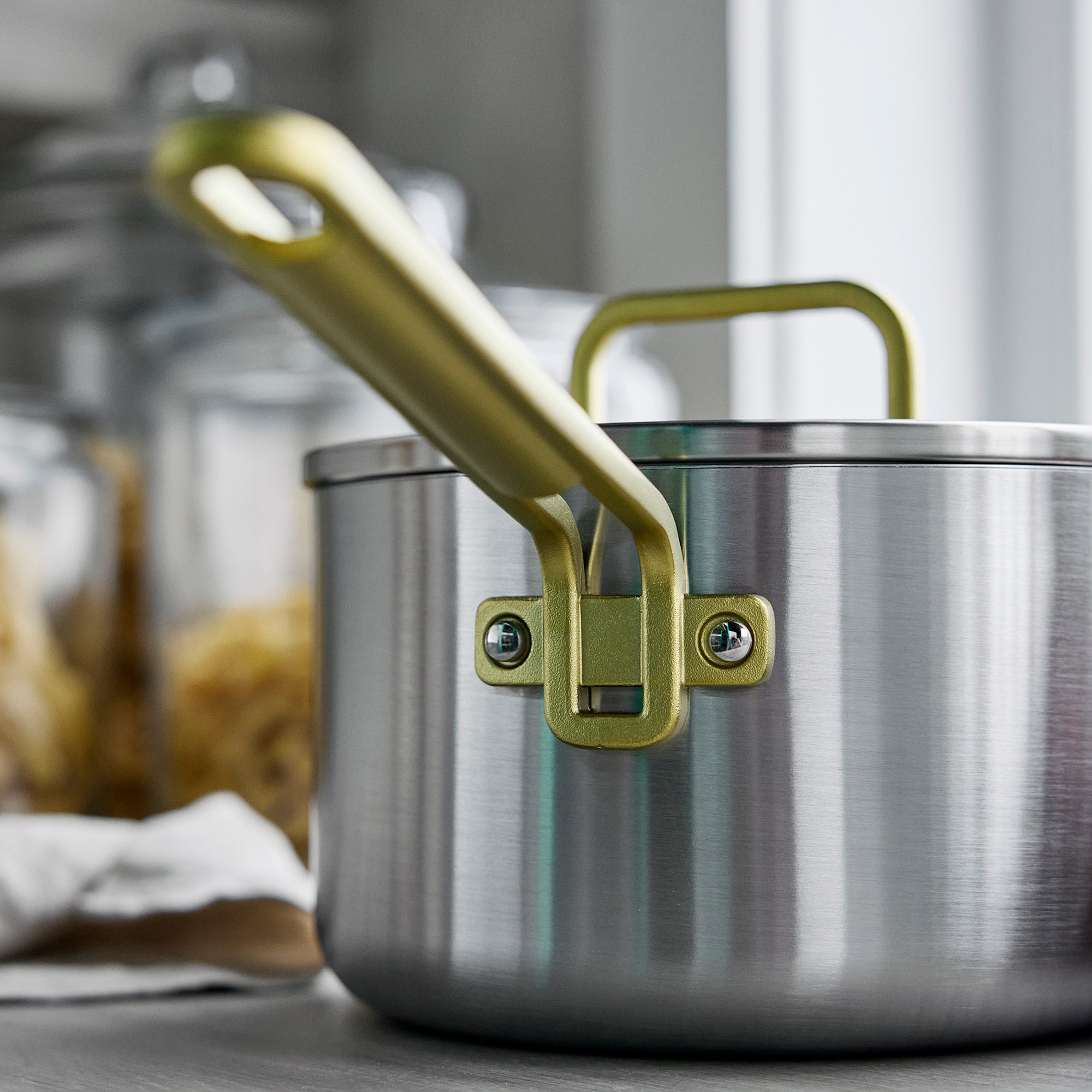 GreenPan™ Stanley Tucci™ Stainless-Steel Saucepan
