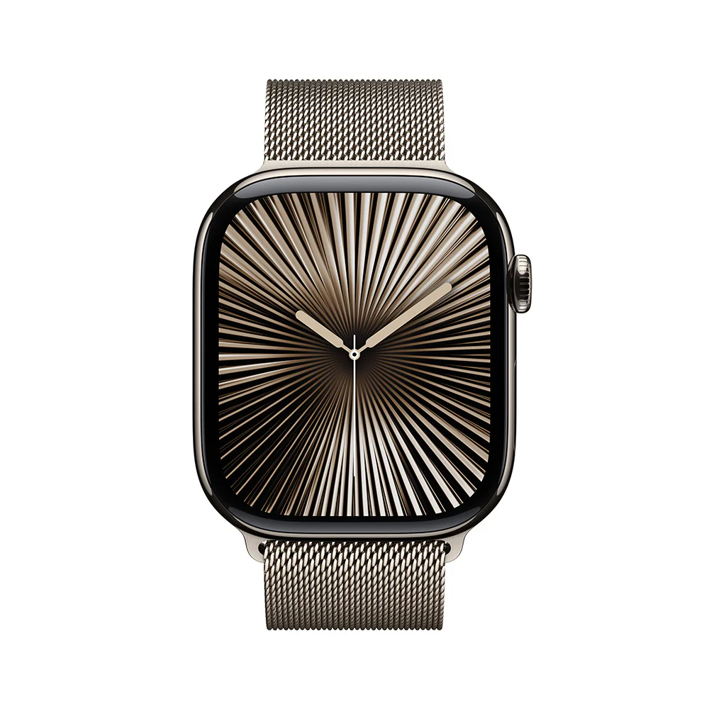 Watch Series 10 GPS + Cellular Titanium Case Milanese Loop